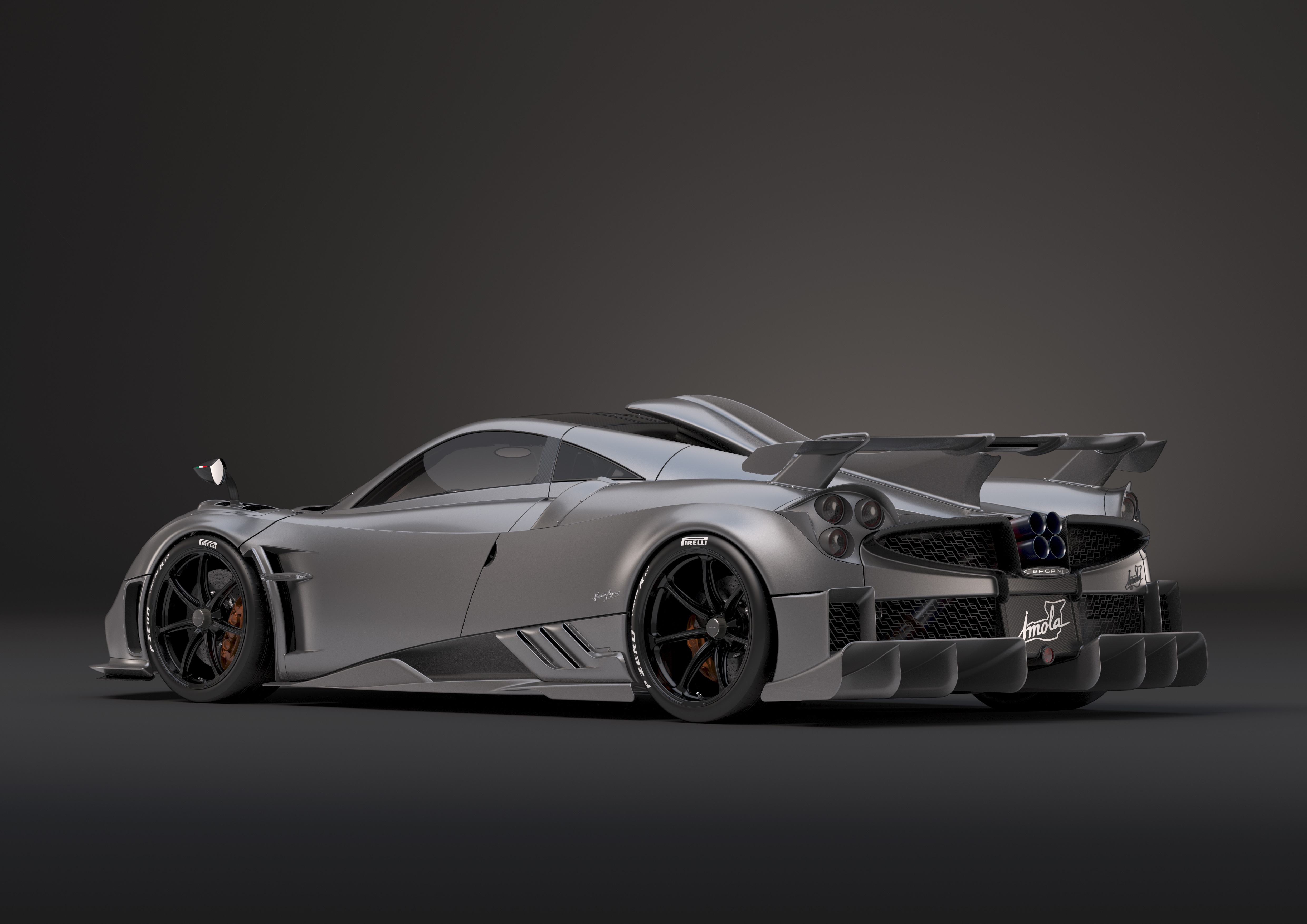 Pagani Imola 4K Supercar HD Wallpaper
