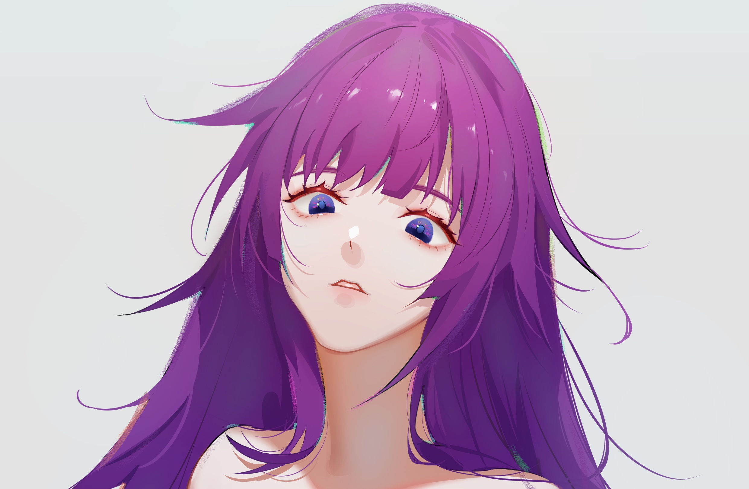 Hitagi Senjougahara from Monogatari Series HD Wallpaper