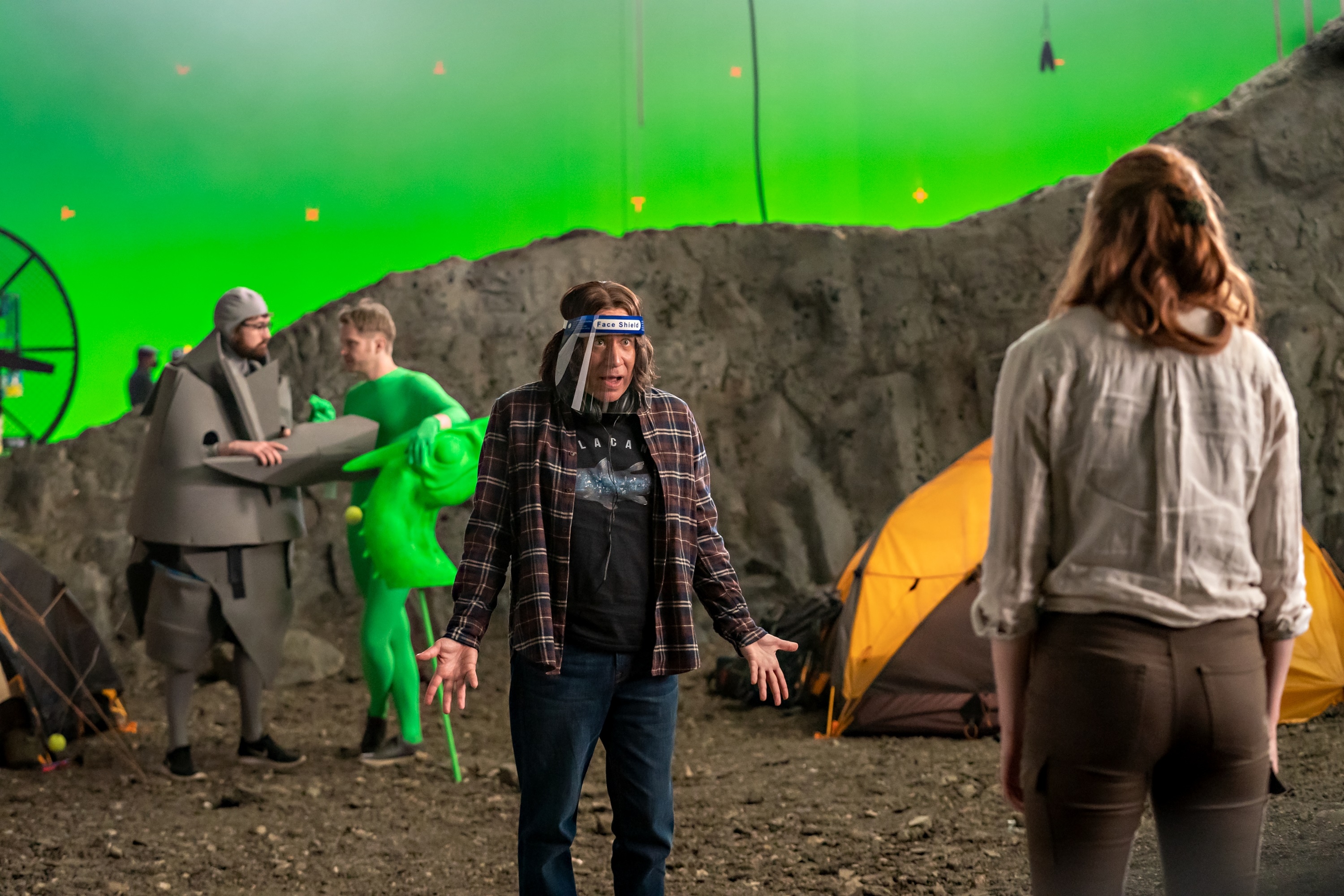 The Bubble Fred Armisen on Set HD Wallpaper