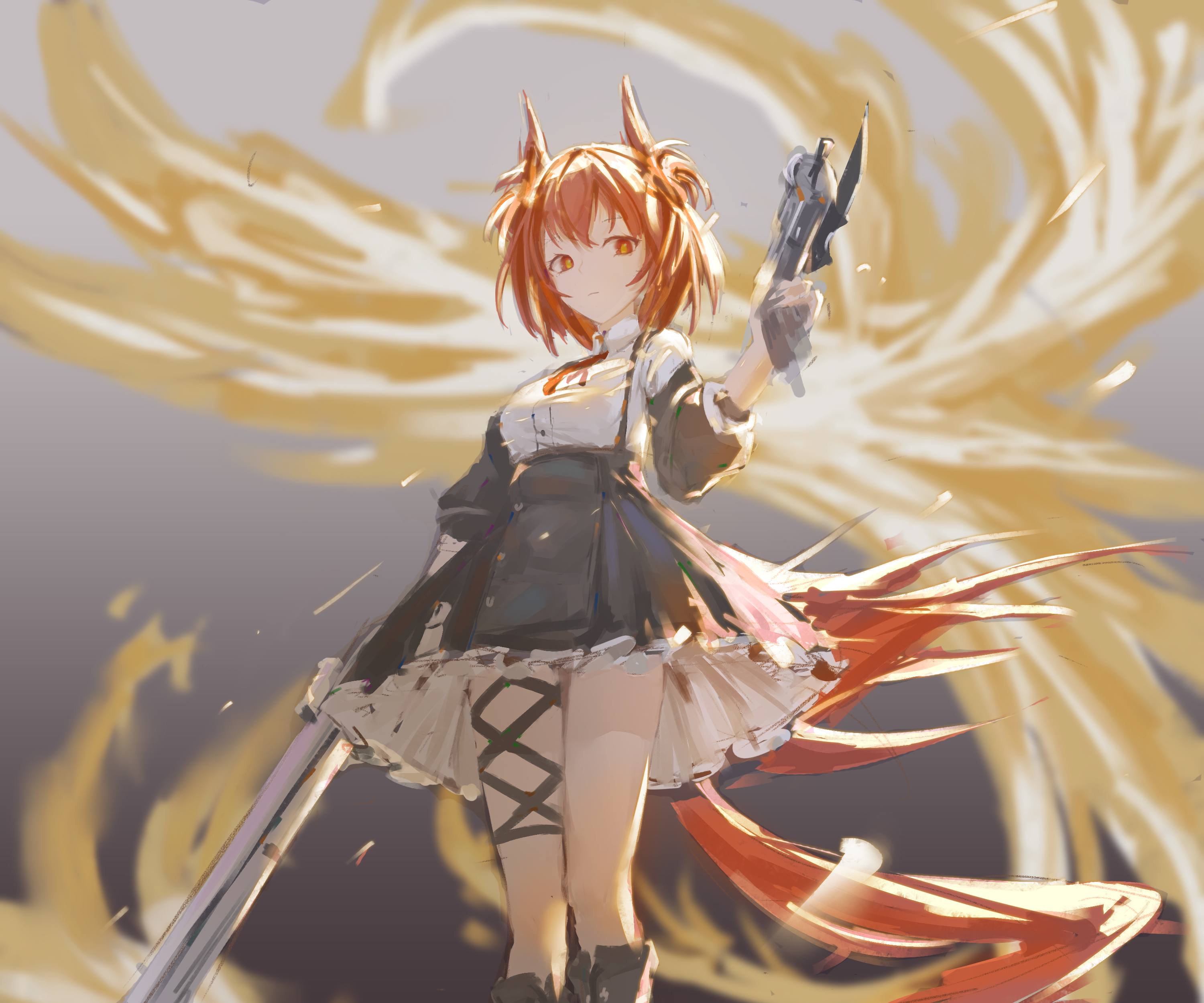 Fiammetta from Arknights HD Wallpaper