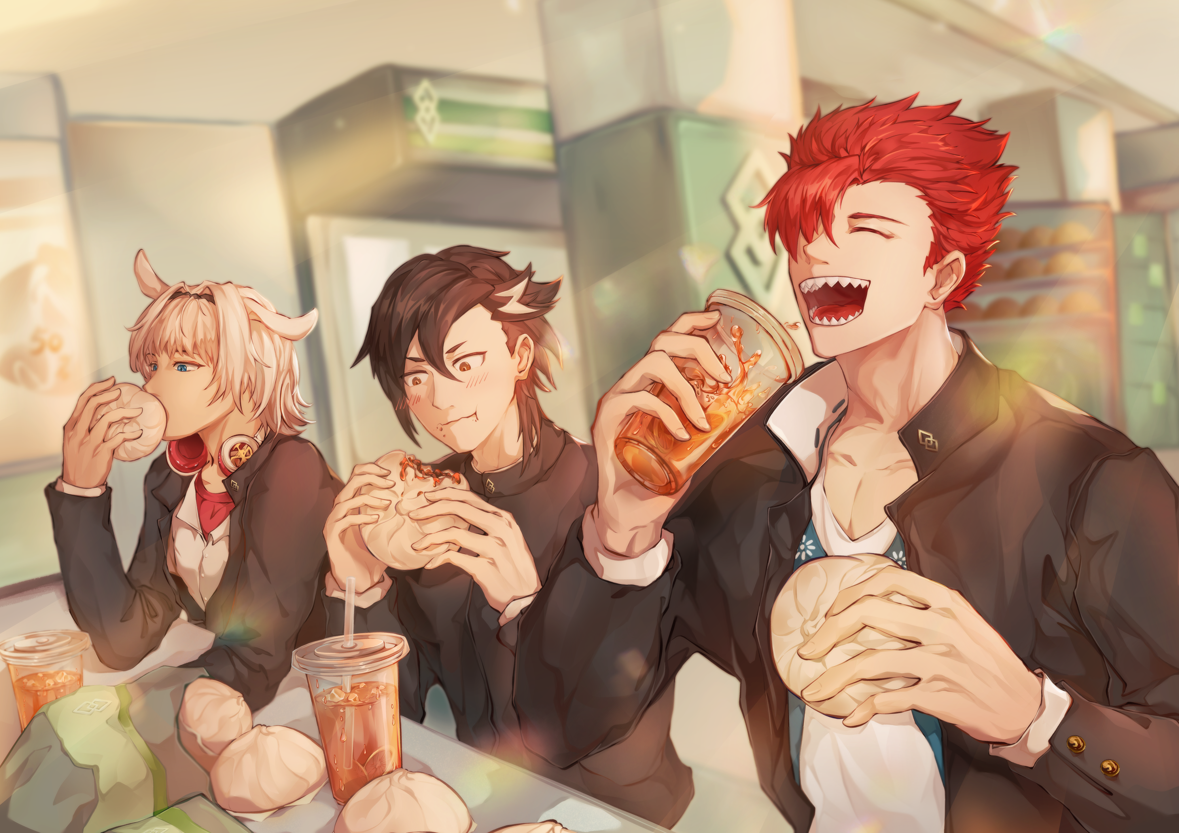 Mandricardo, Lancer, and Berserker from Fate/Grand Order 4K HD Wallpaper