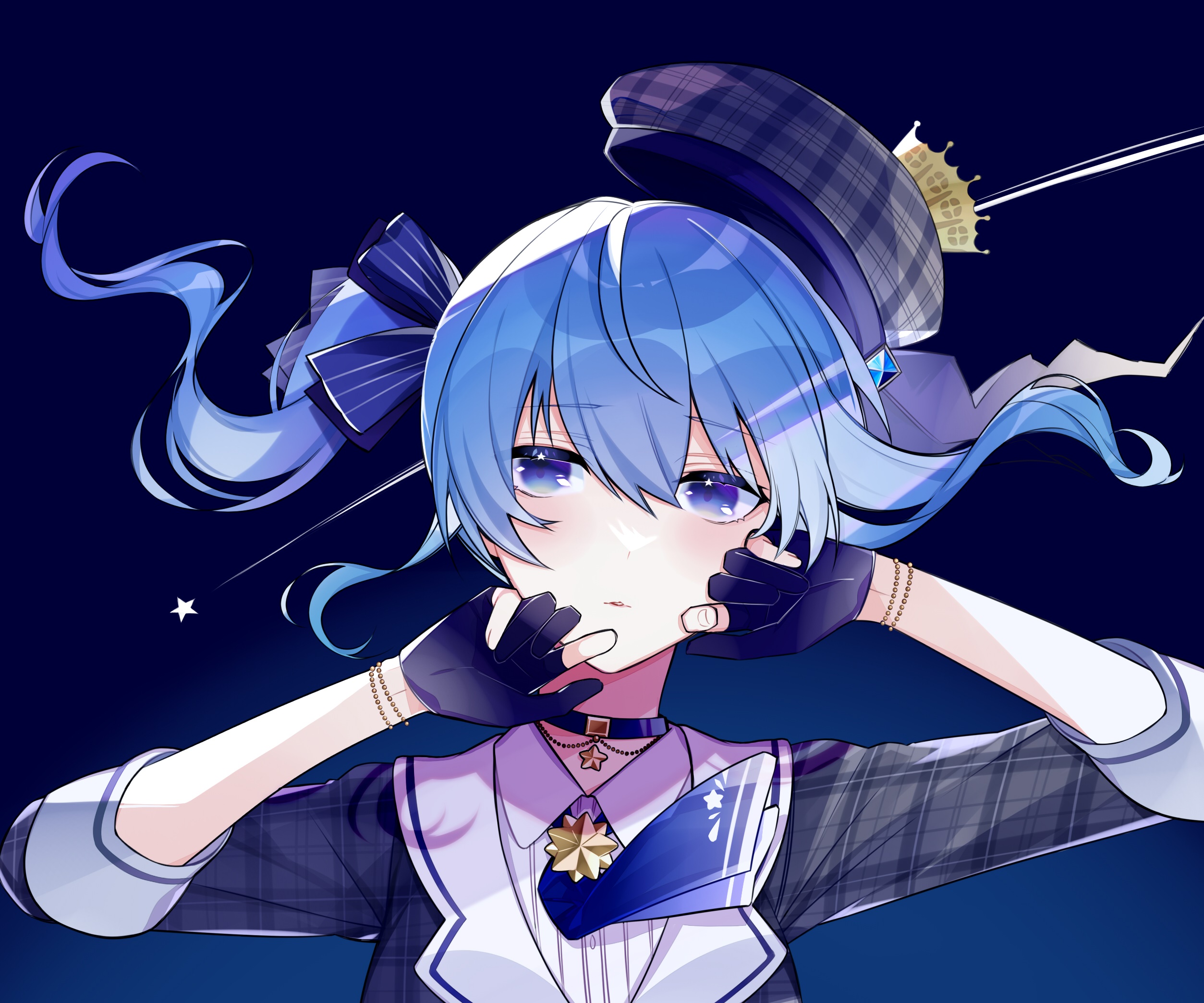 Hoshimachi Suisei from Hololive HD Wallpaper