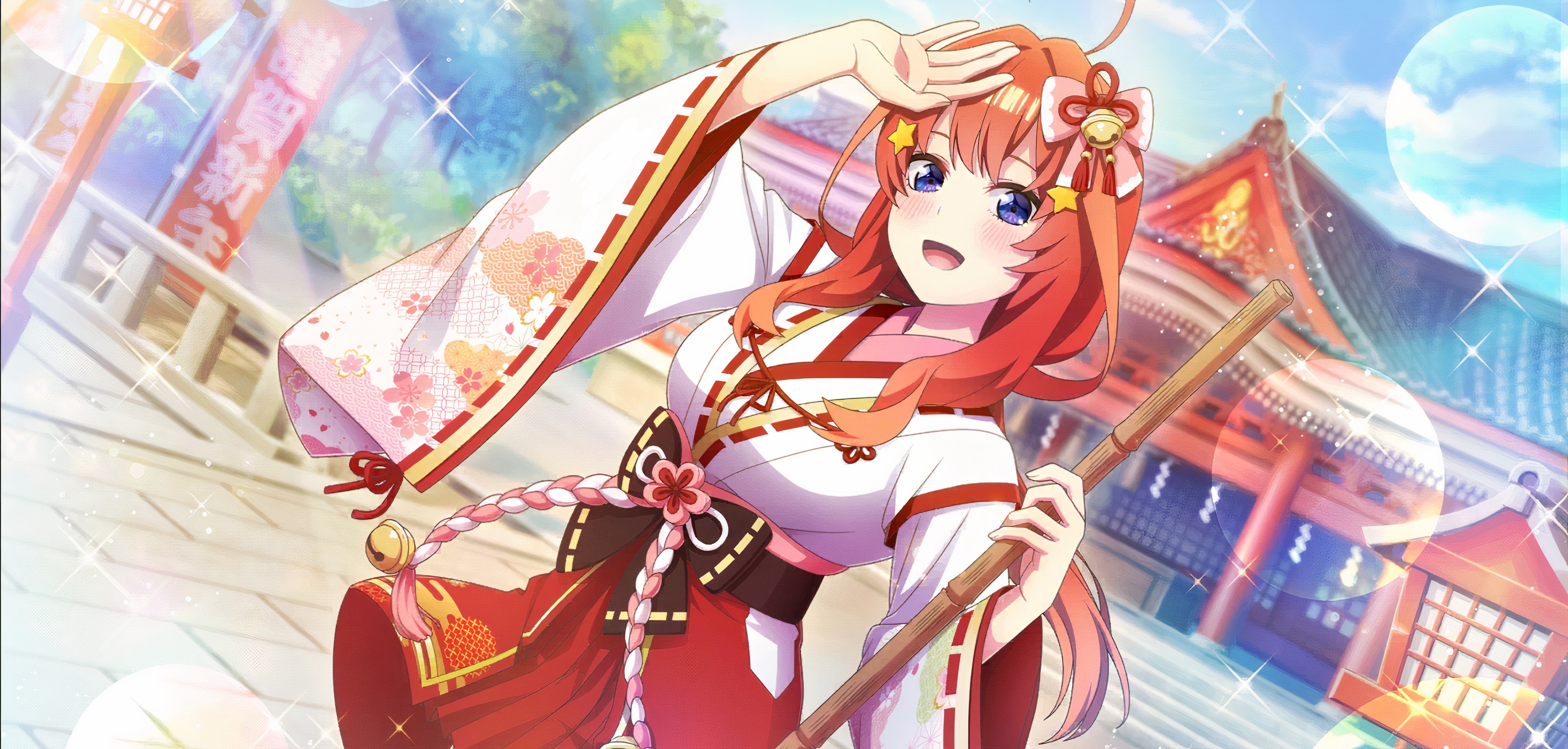 Itsuki Nakano from The Quintessential Quintuplets HD Wallpaper