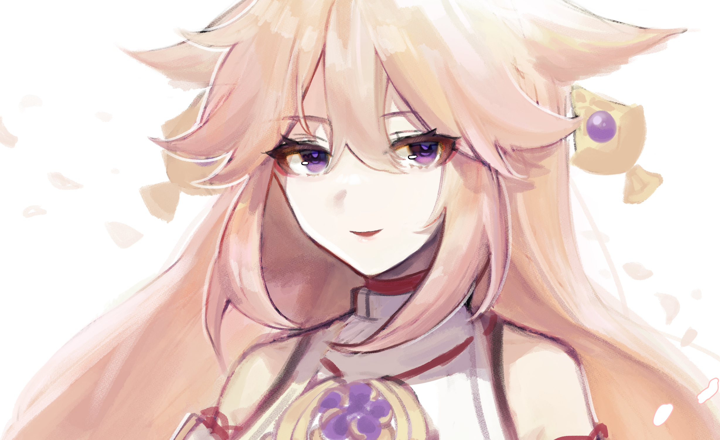 Yae Miko from Genshin Impact HD Wallpaper