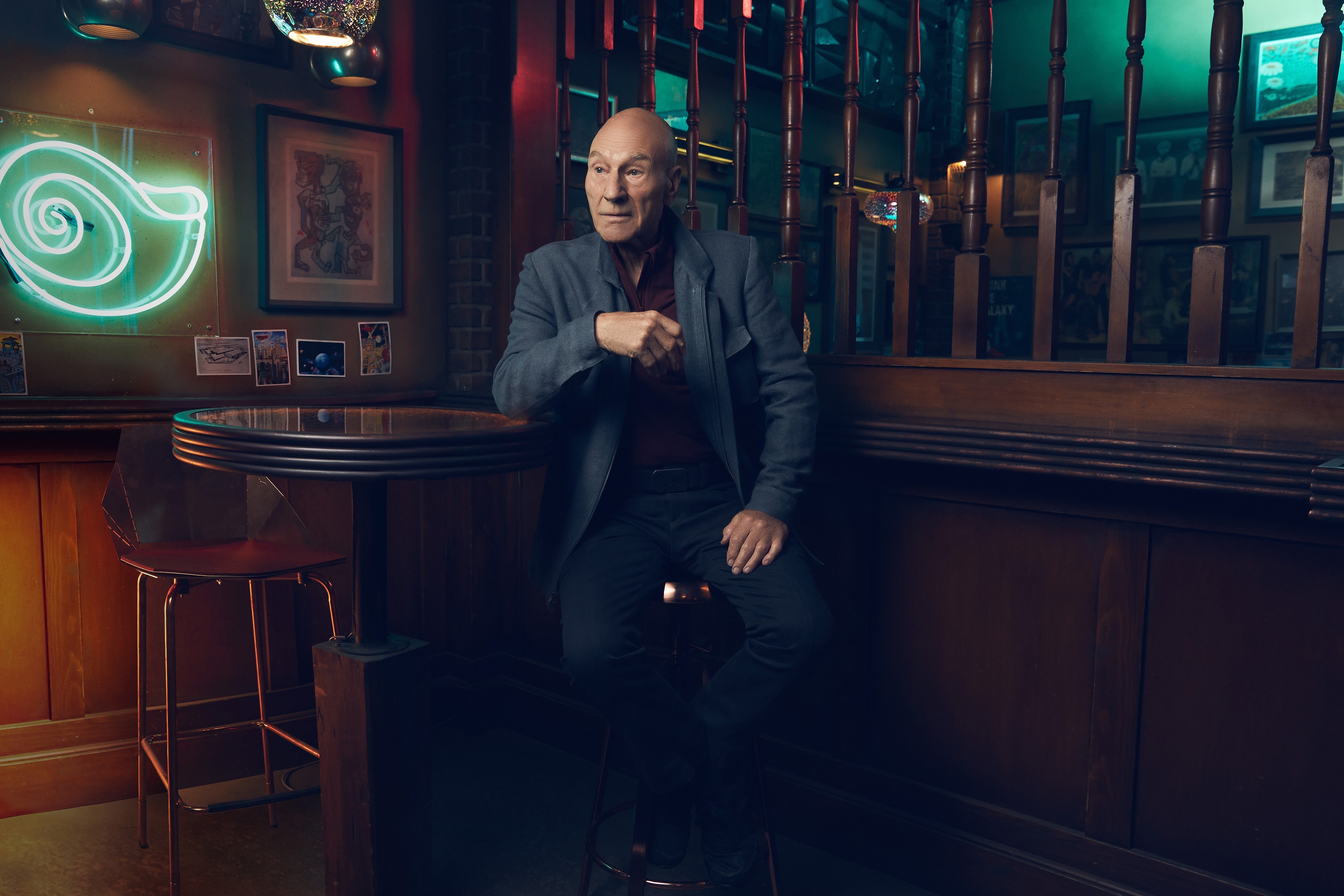 Jean-Luc Picard from Star Trek: Picard HD Wallpaper