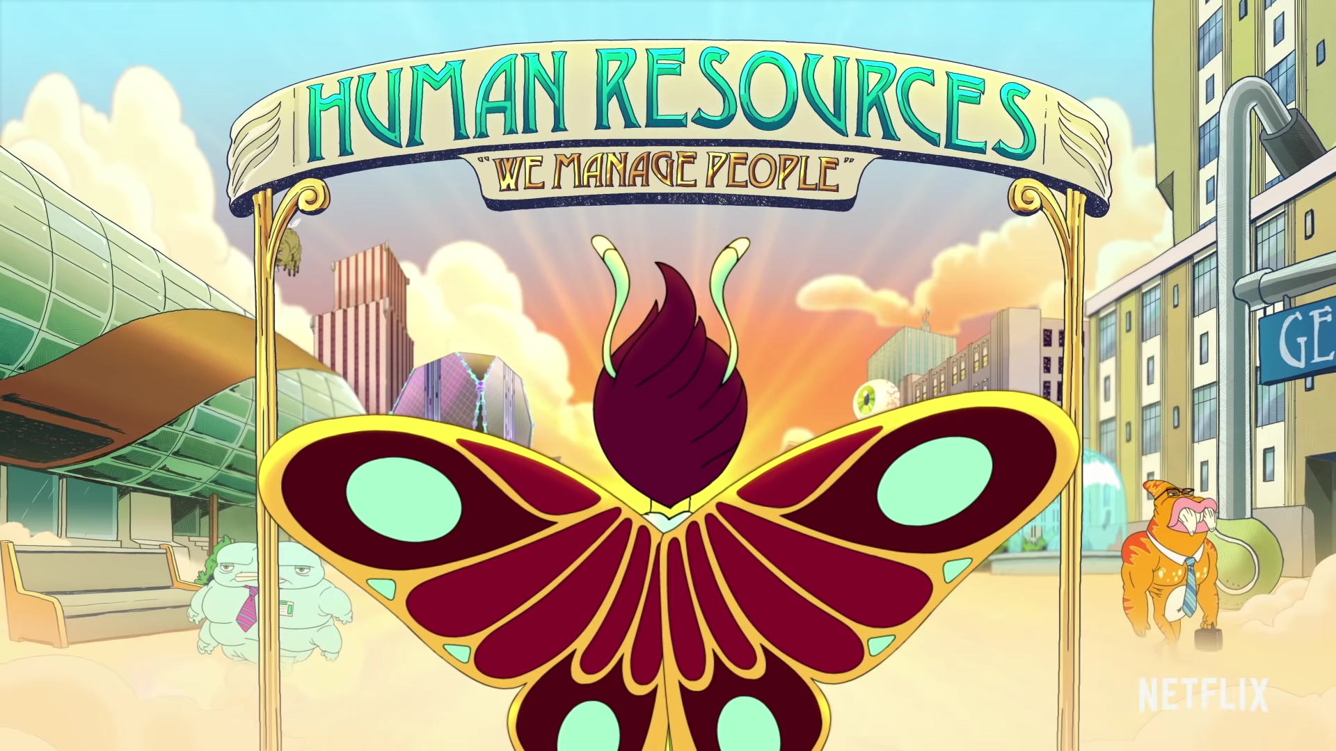 Human Resources Netflix Series HD Wallpaper