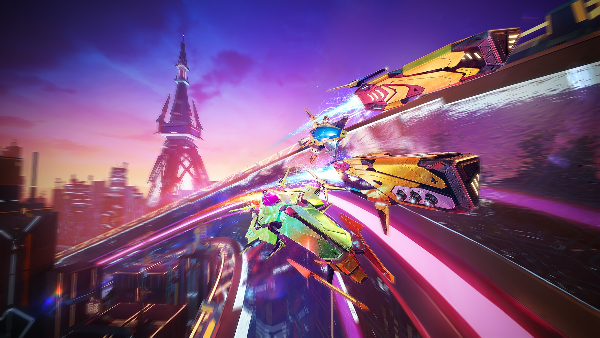 Redout 2 futuristic racing game HD Wallpaper