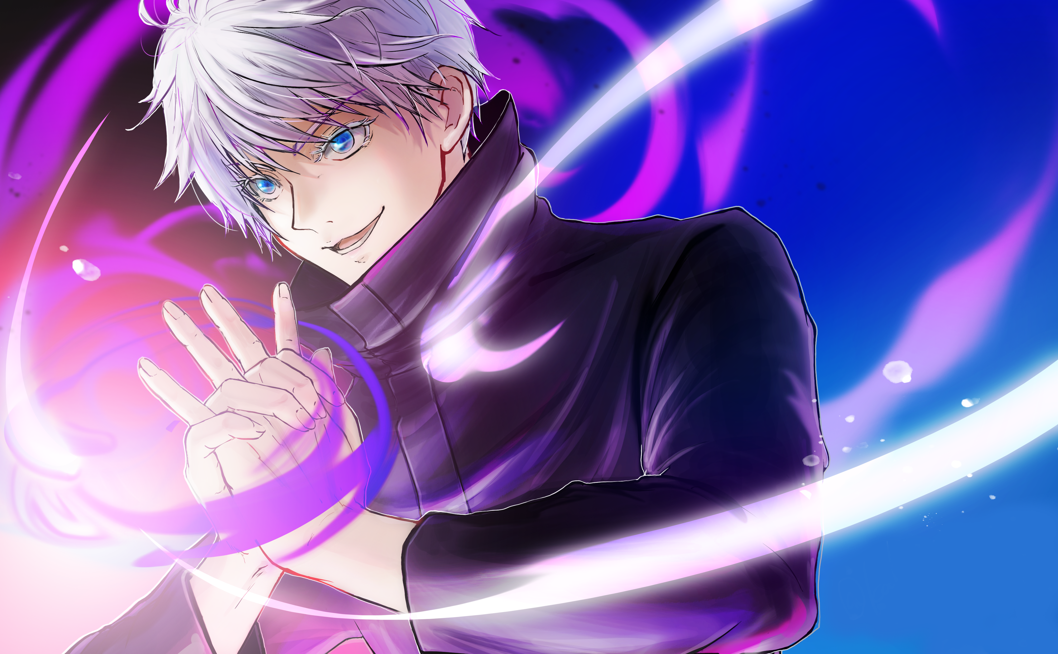 Satoru Gojo from Jujutsu Kaisen 4K HD Wallpaper