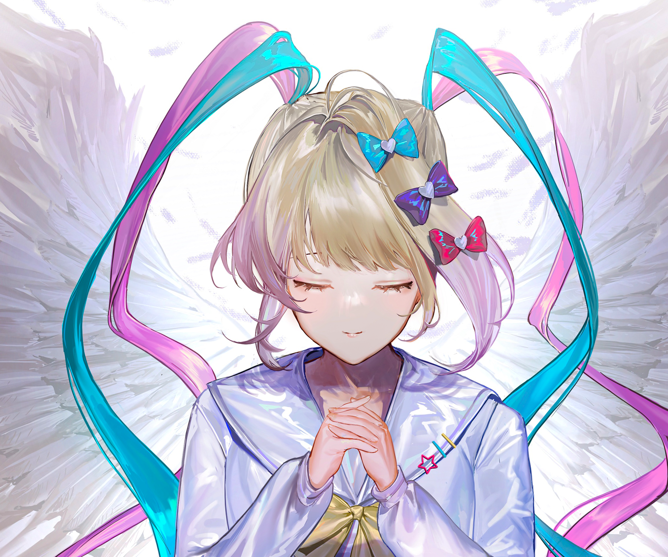 OMGkawaiiAngel-chan from Needy Girl Overdose HD Wallpaper