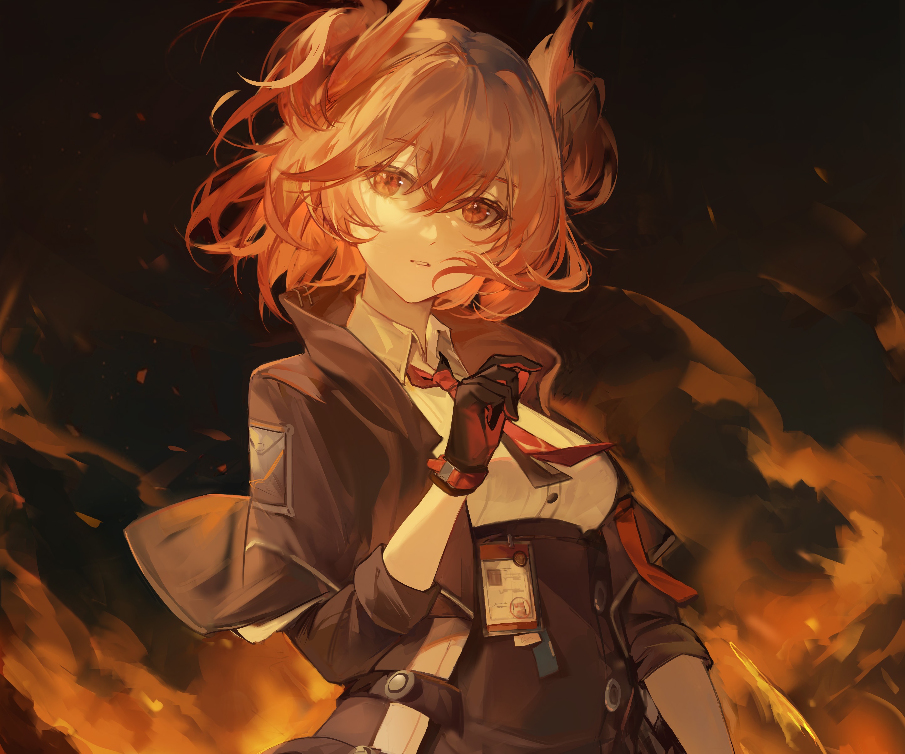 Fiammetta from Arknights HD Wallpaper