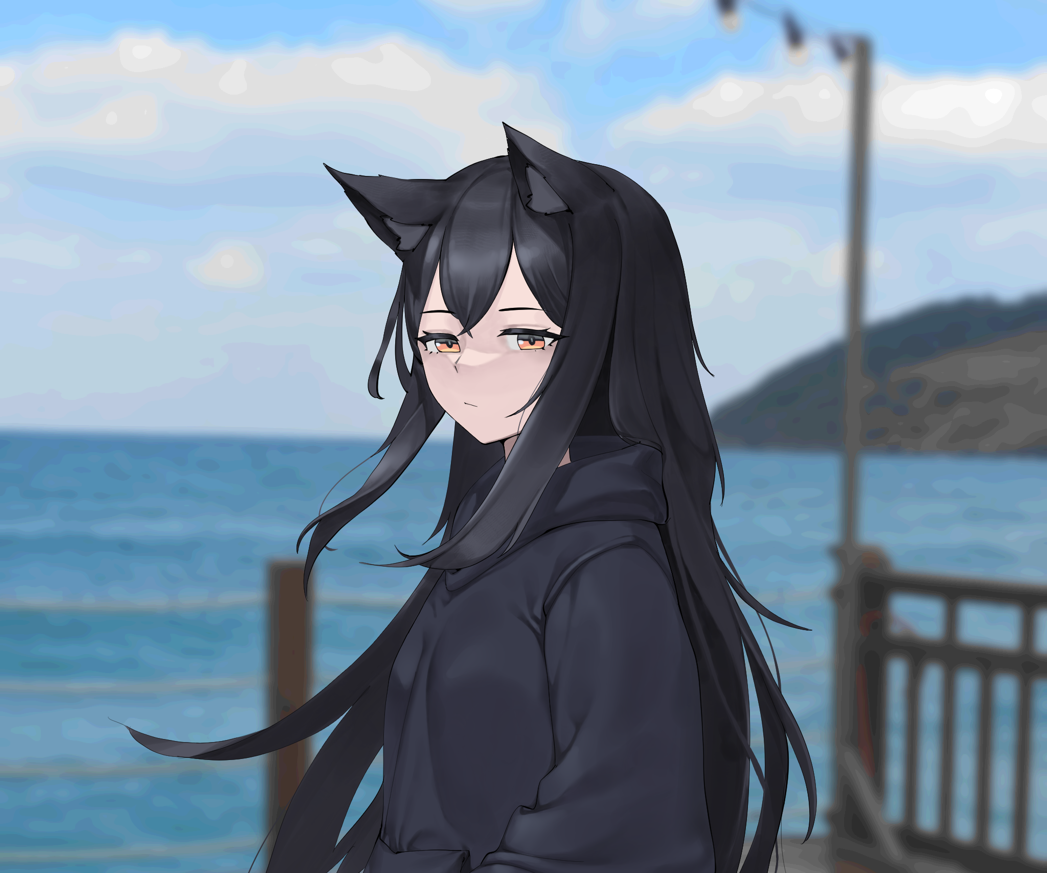 Texas from Arknights HD Wallpaper