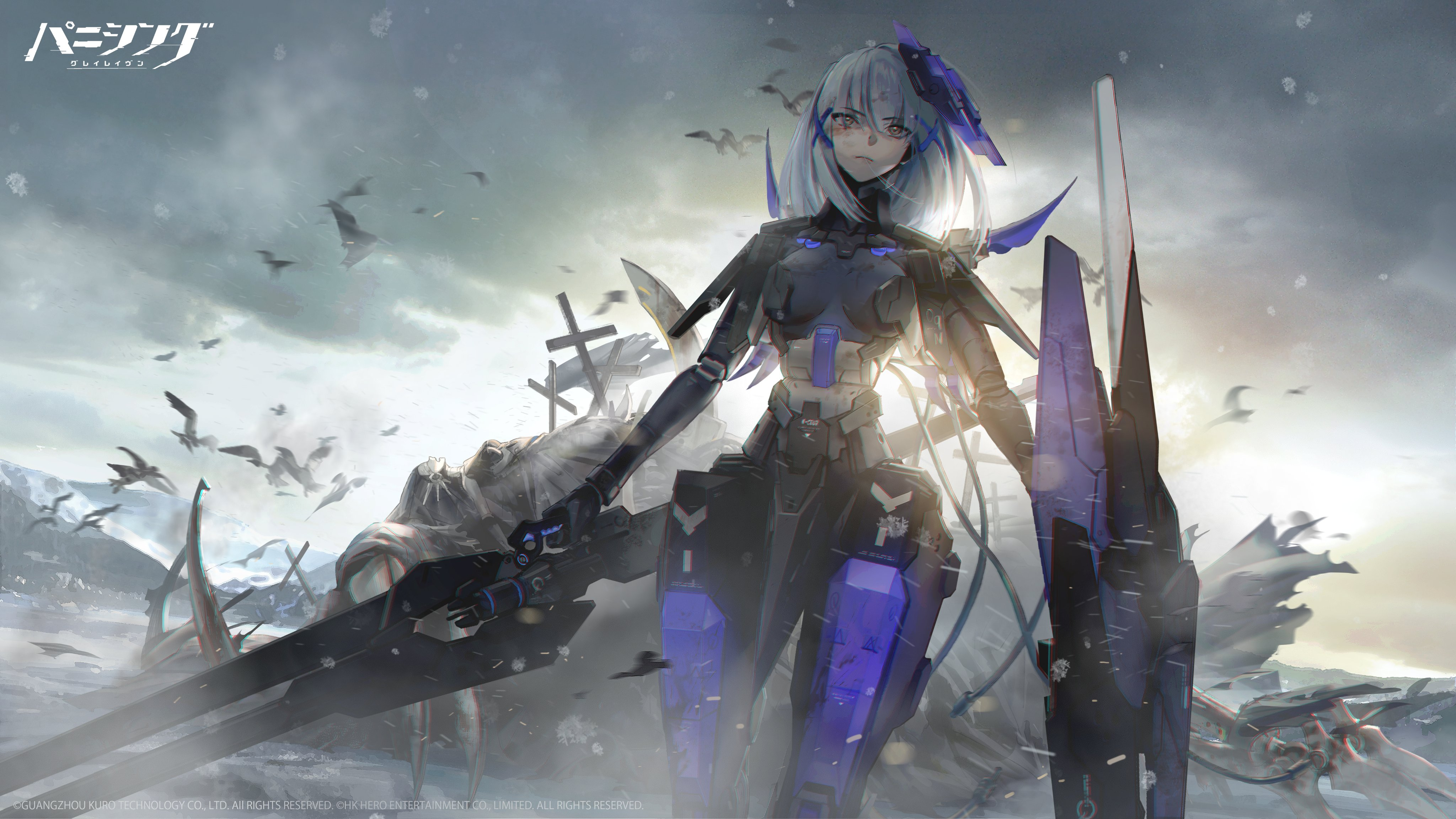 Lucia from Punishing: Gray Raven 4K HD Wallpaper