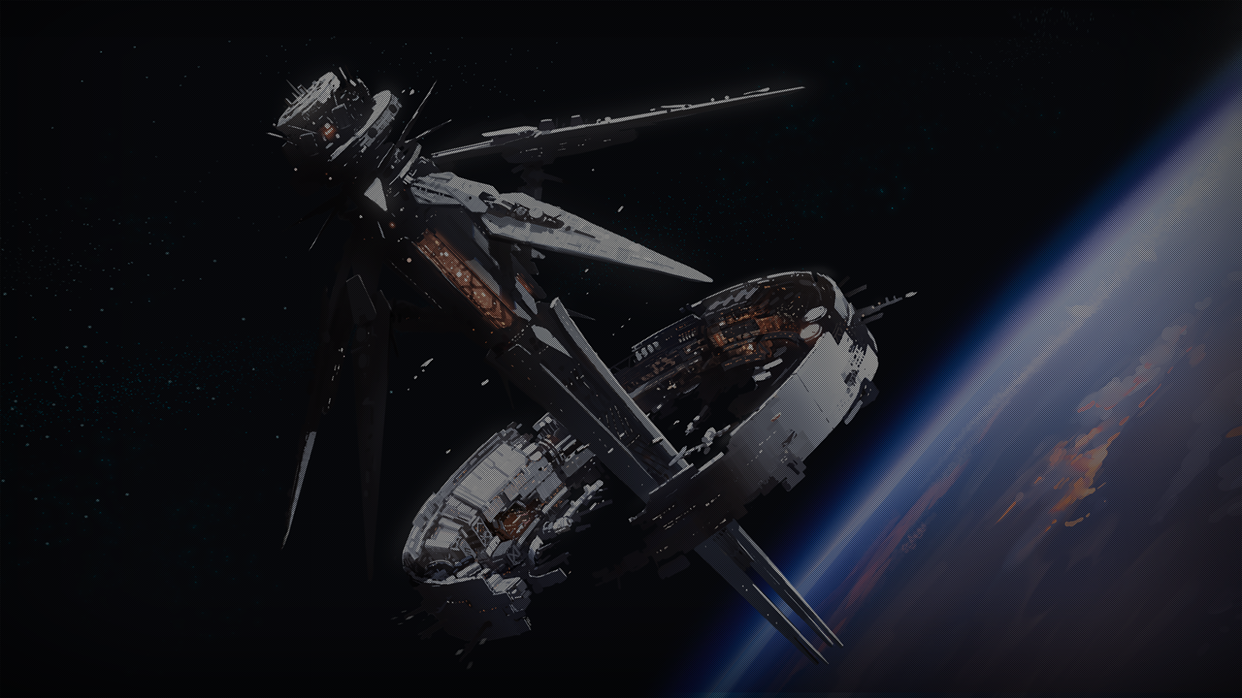Punishing: Gray Raven Space Station HD Wallpaper