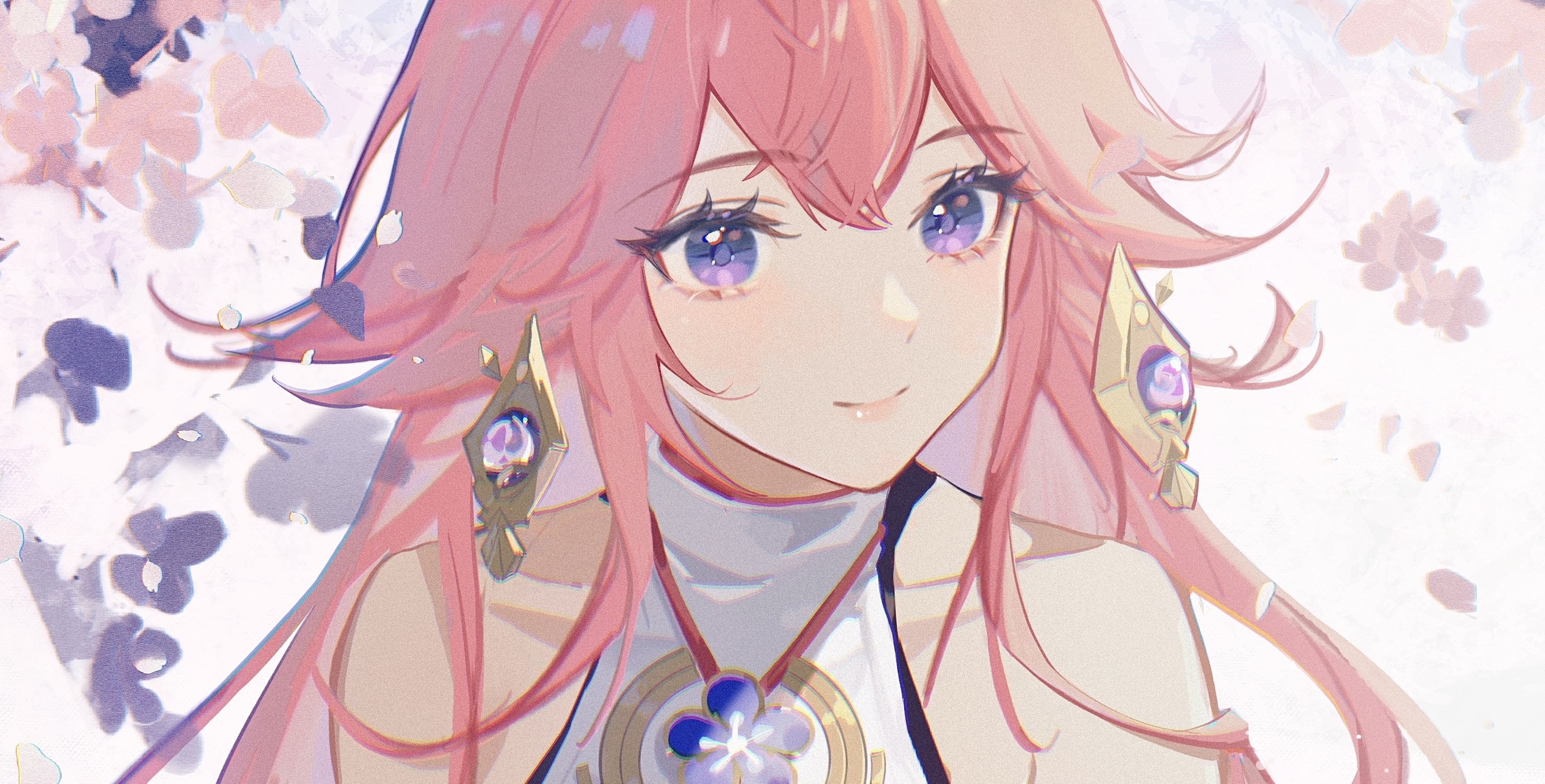 Yae Miko from Genshin Impact HD Wallpaper