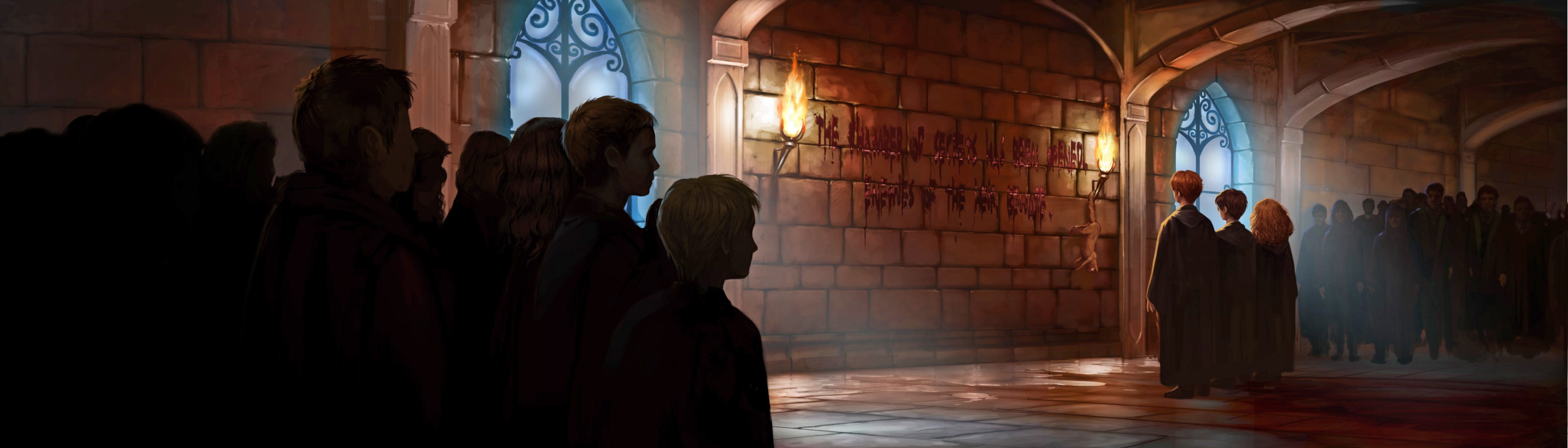 Harry Potter and the Chamber of Secrets: Enemies of the Heir HD Wallpaper