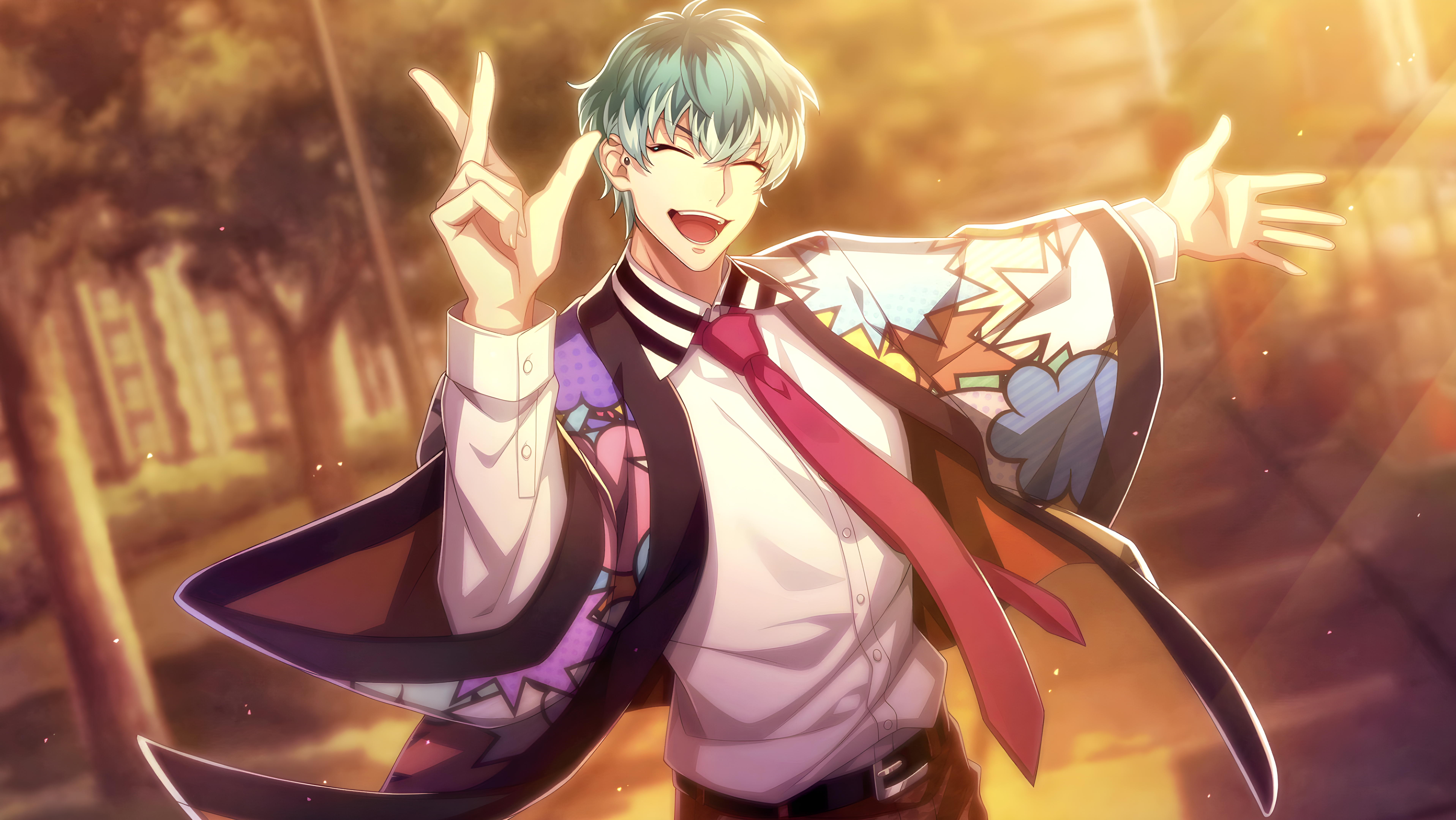 Sasara Nurude from Hypnosis Mic 4K HD Wallpaper