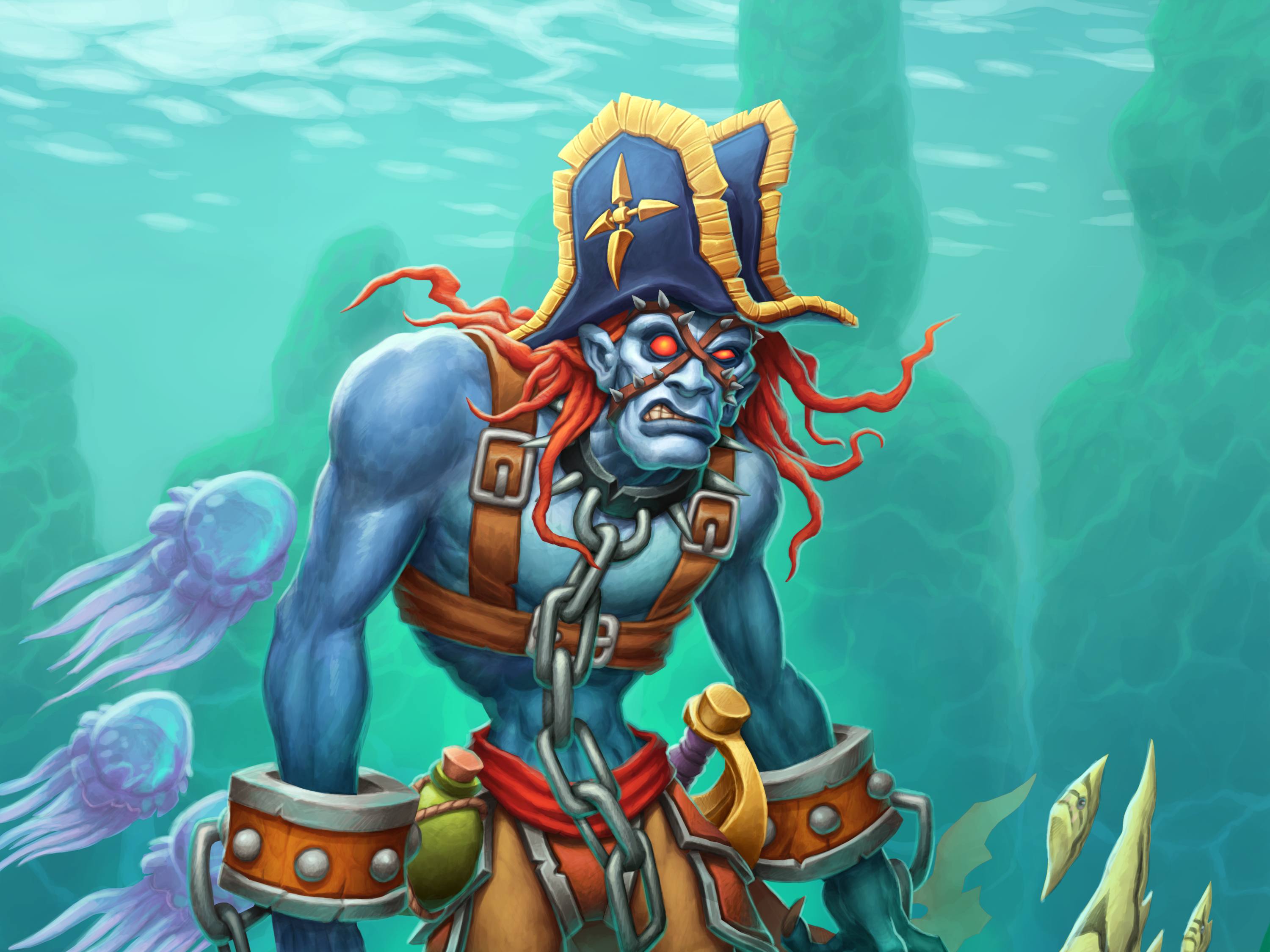 Bootstrap Sunkeneer from Hearthstone HD Wallpaper