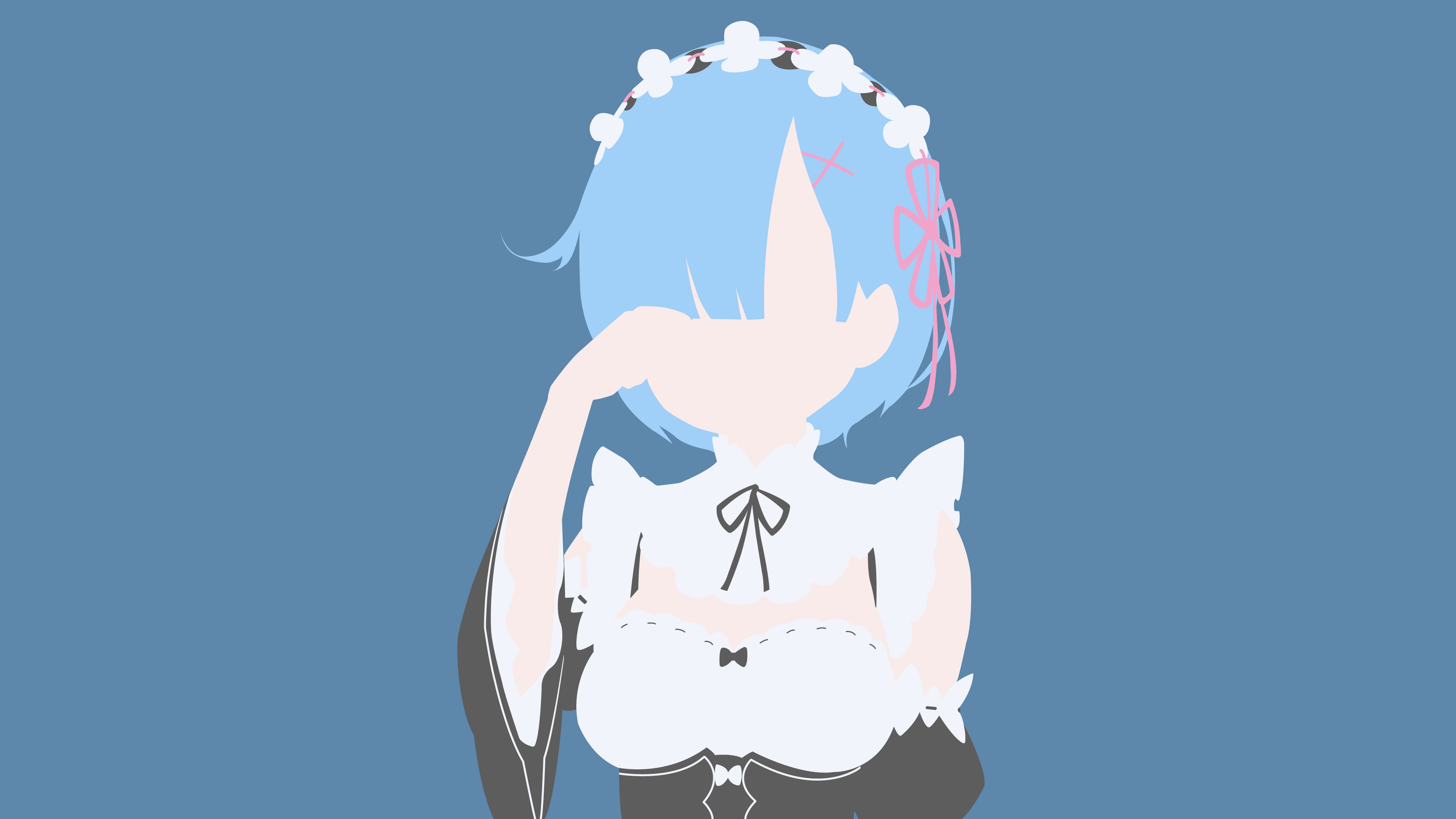 Rem from Re:ZERO -Starting Life In Another World- 4K HD Wallpaper