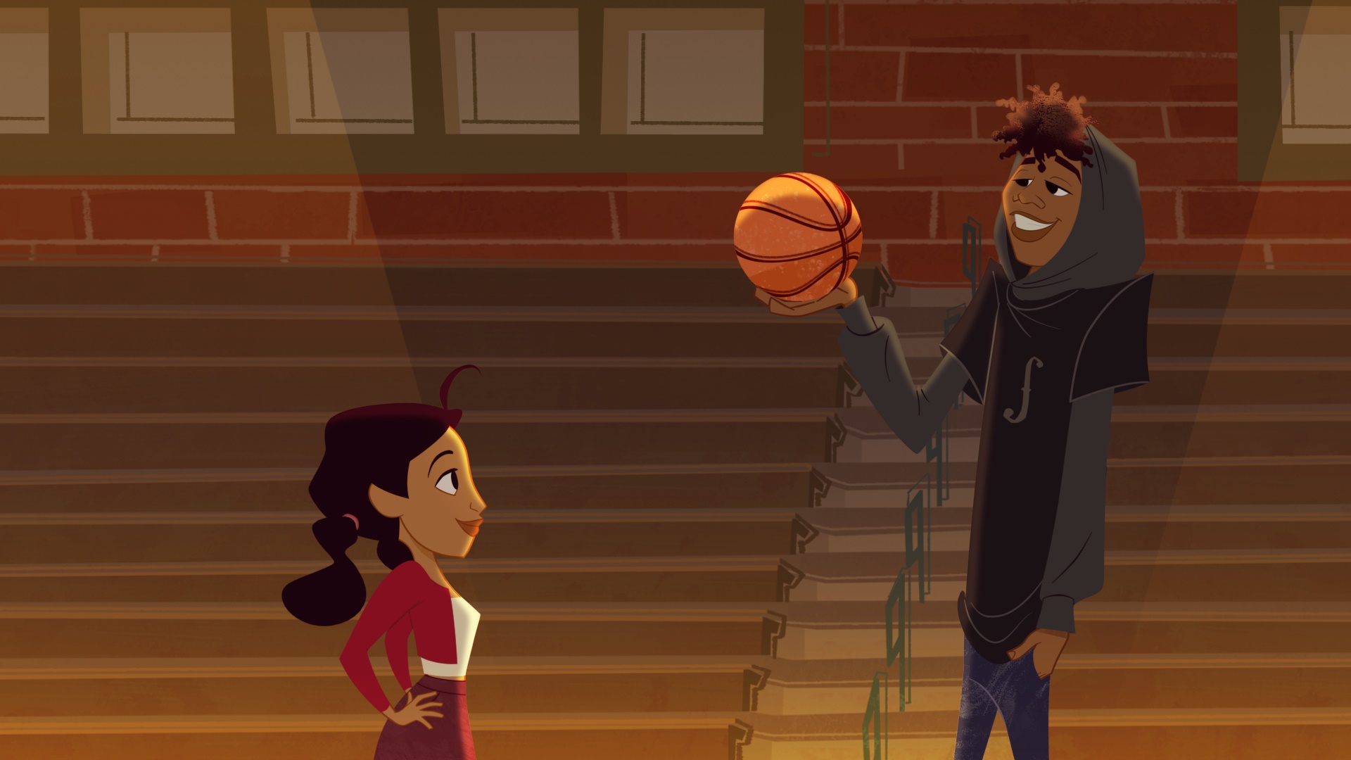 Penny Proud and Michael from The Proud Family: Louder And Prouder HD Wallpaper