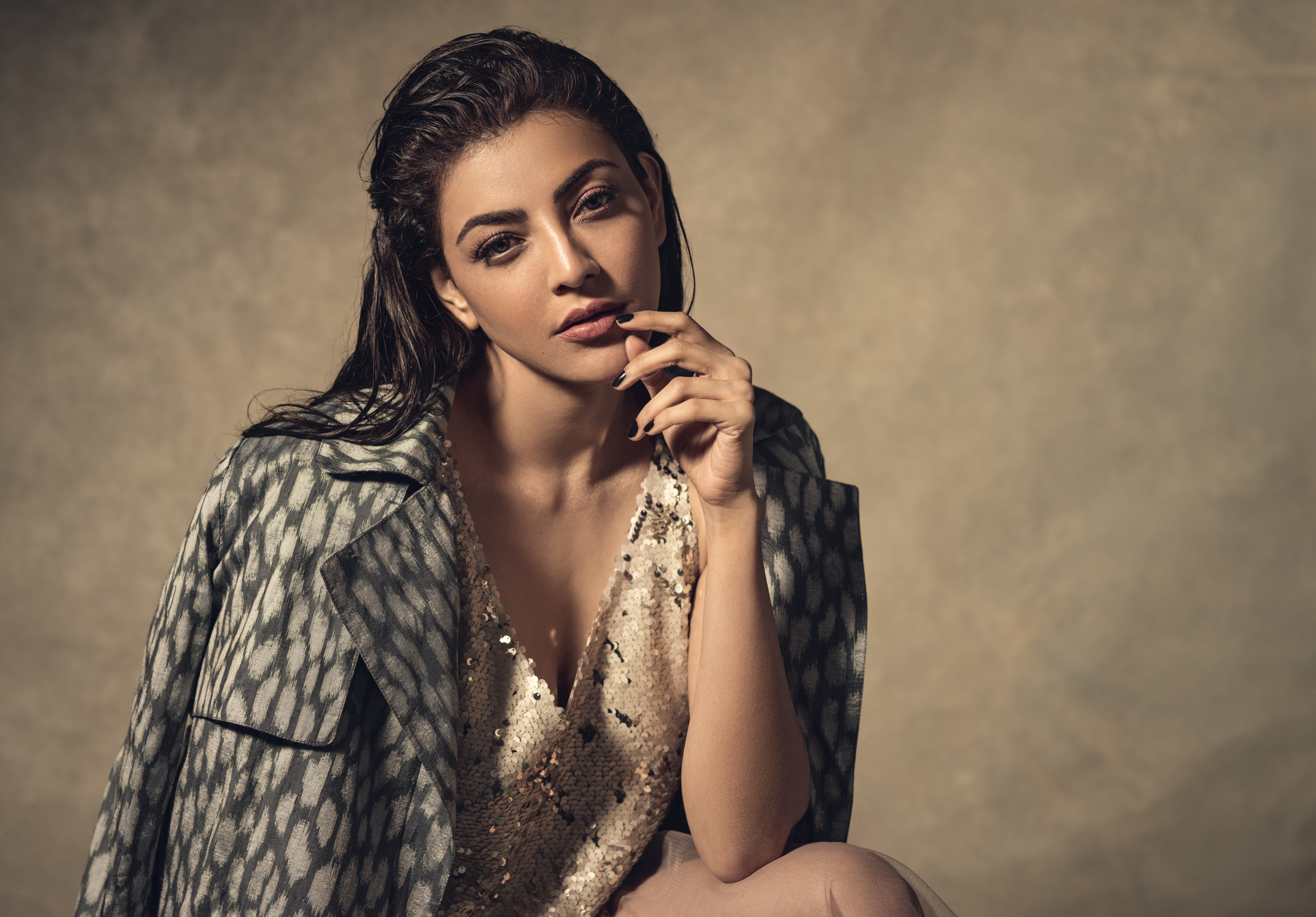Kajal Aggarwal 4K Indian Bollywood HD Wallpaper