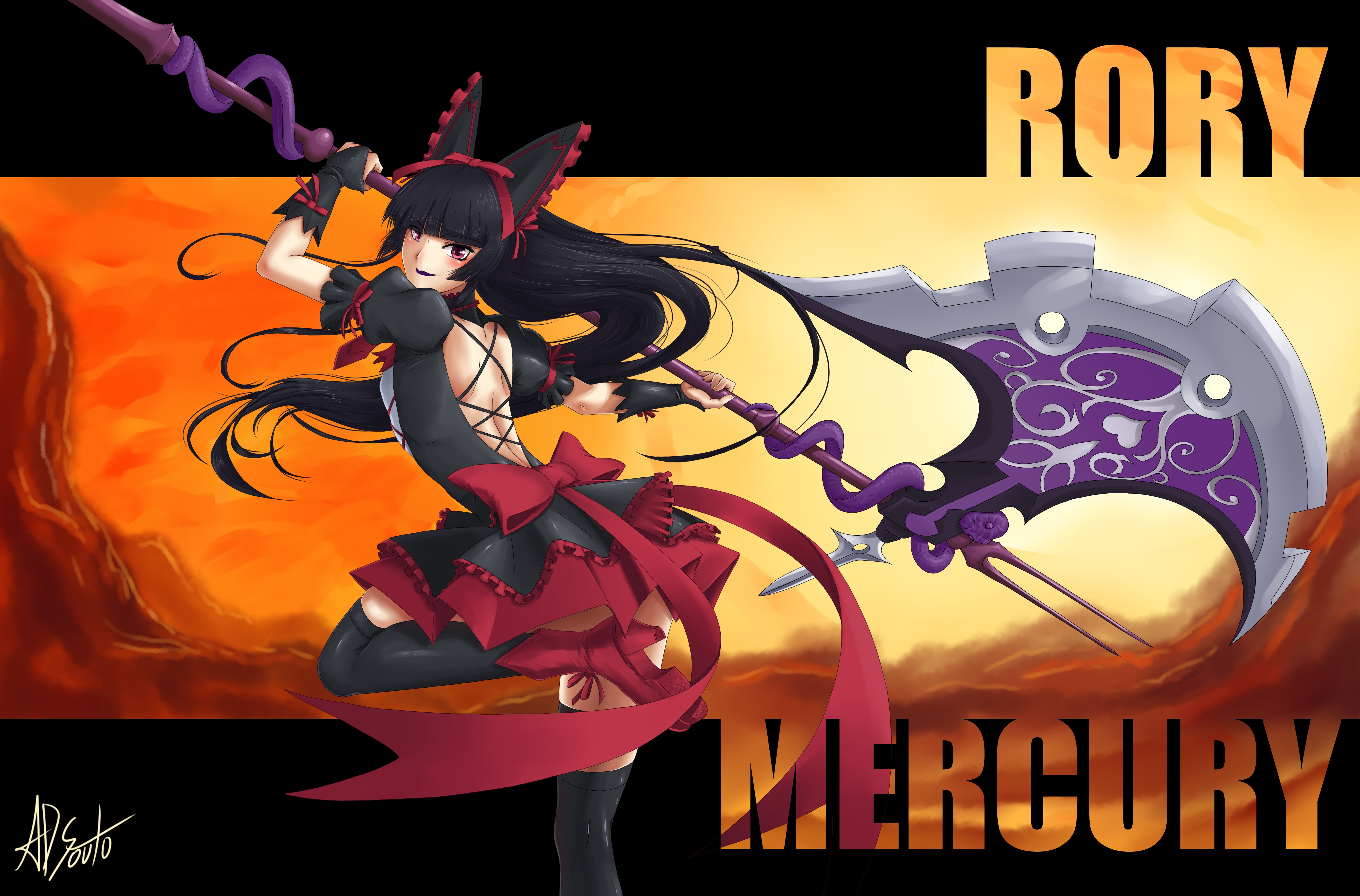 Rory Mercury from GATE 4K HD Wallpaper