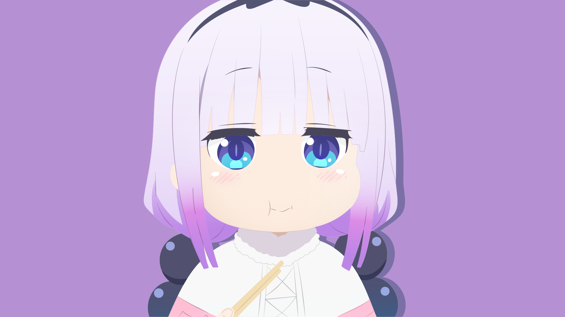 Kanna Kamui from Miss Kobayashi's Dragon Maid HD Wallpaper