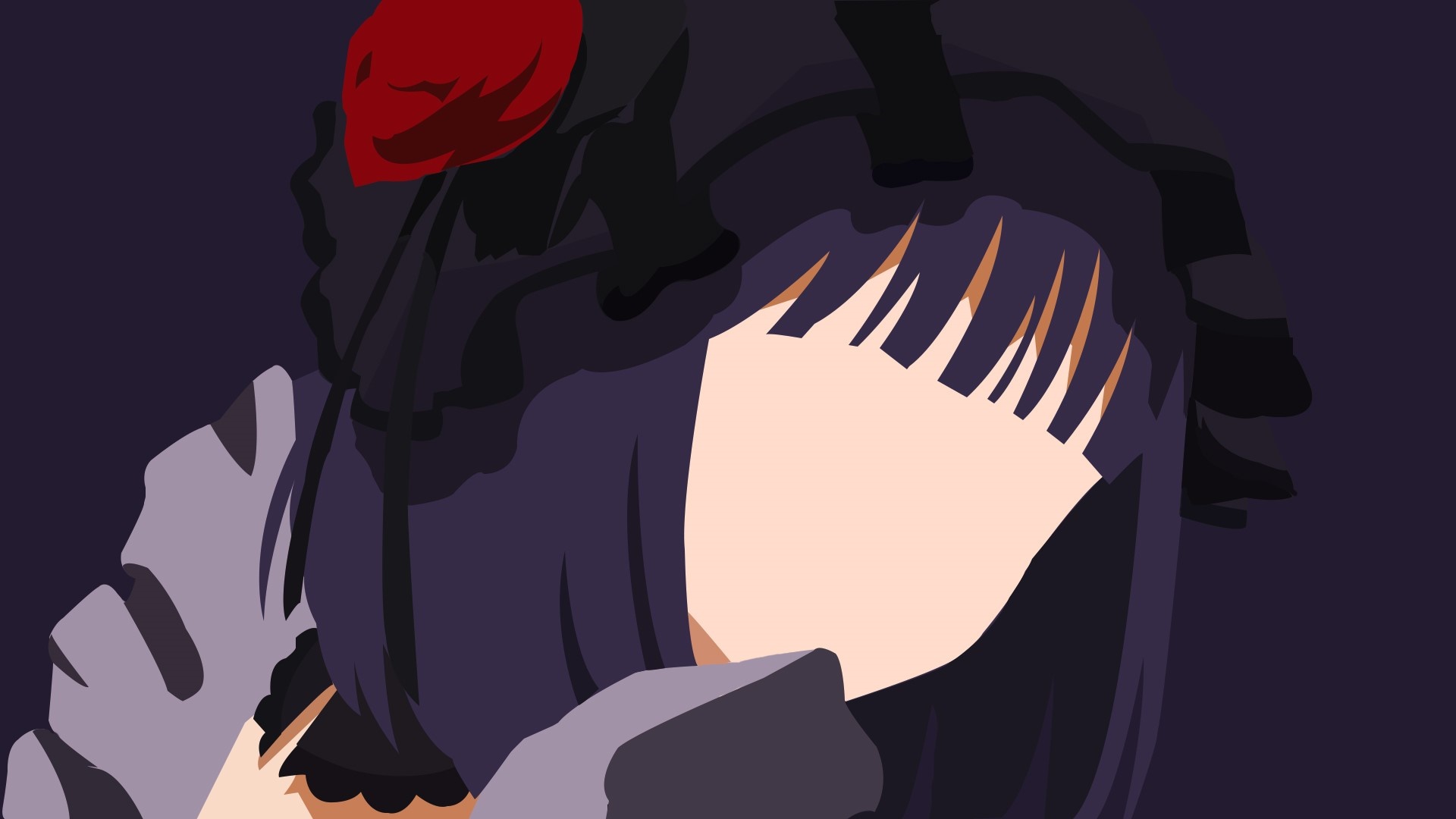 Marin Kitagawa from My Dress-Up Darling Minimalist HD Wallpaper