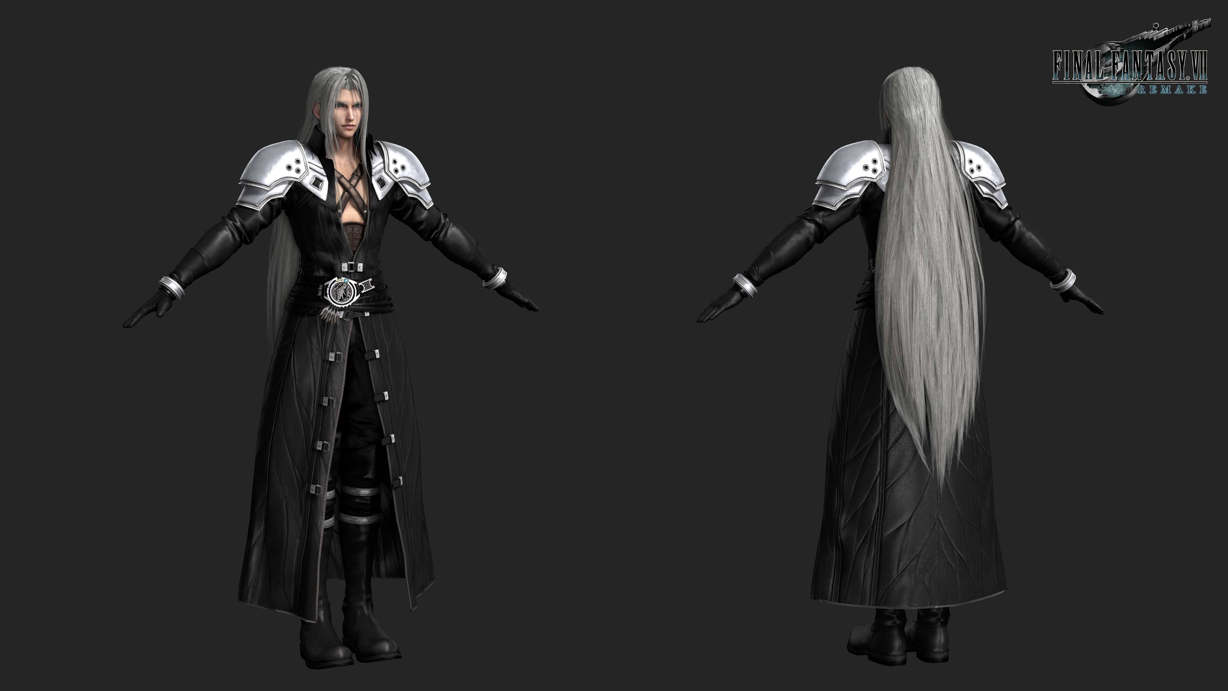 Sephiroth from Final Fantasy VII Remake HD Wallpaper