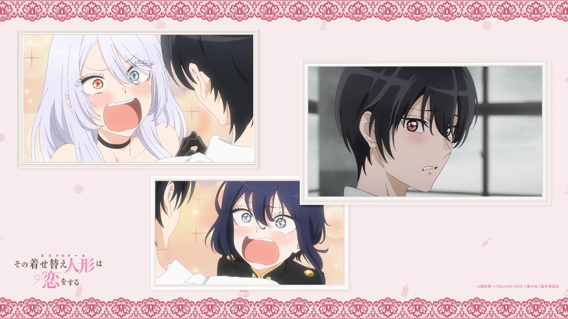 Marin Kitagawa and Wakana Gojo from My Dress-Up Darling HD Wallpaper
