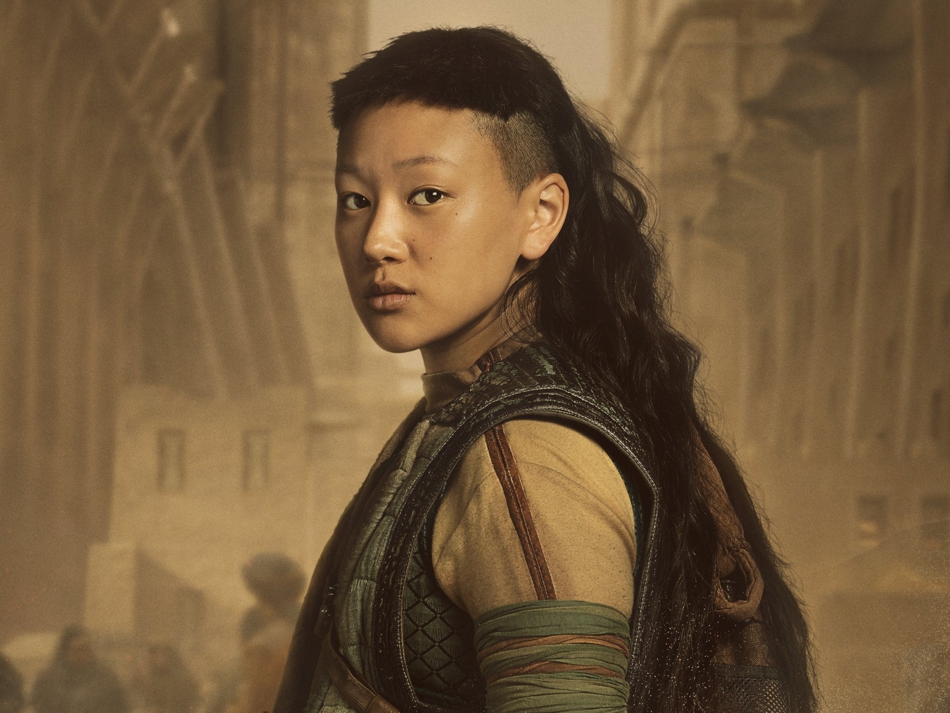 Yerin Ha as Kwan Ah from Halo HD Wallpaper