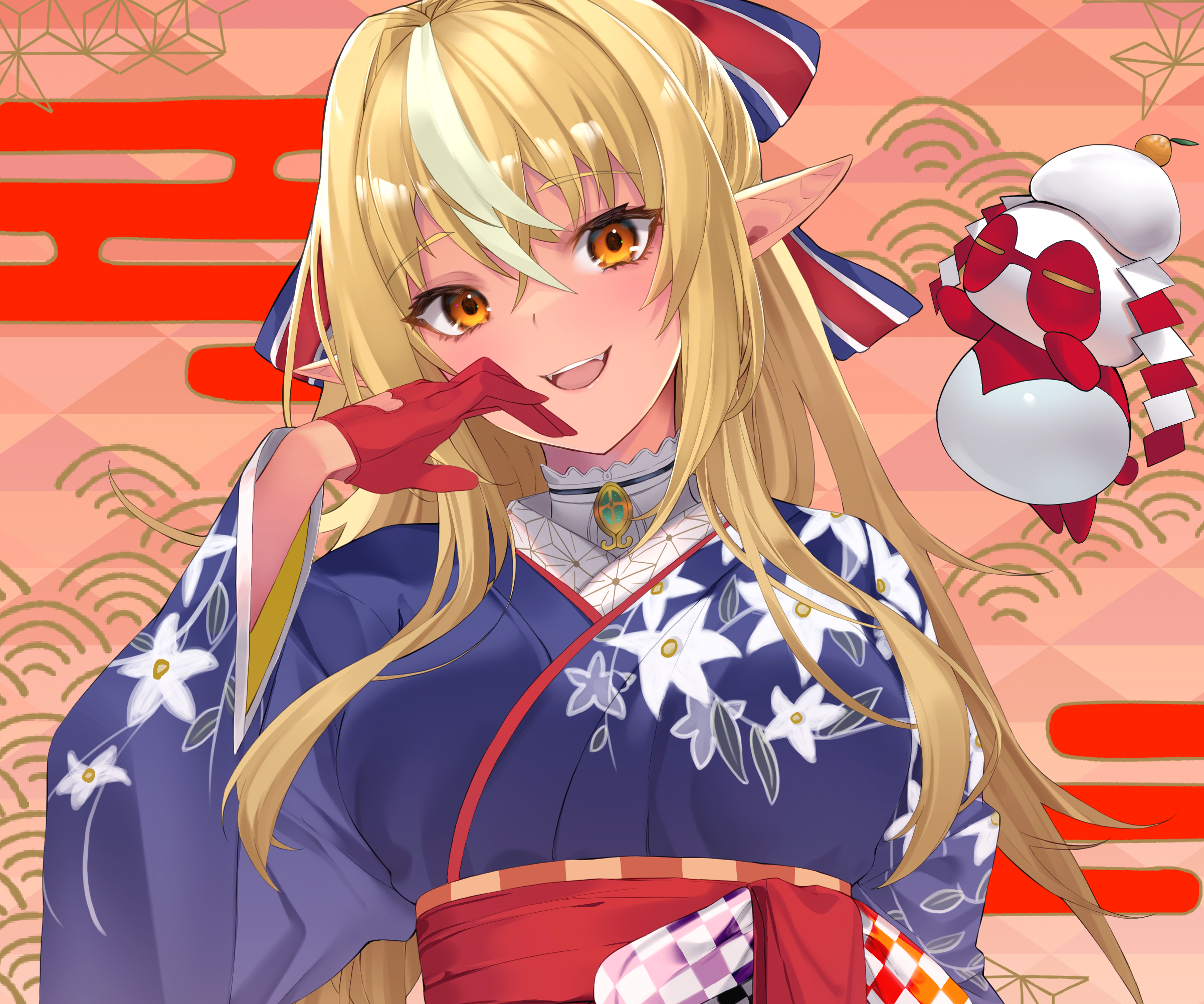Shiranui Flare from Hololive HD Wallpaper