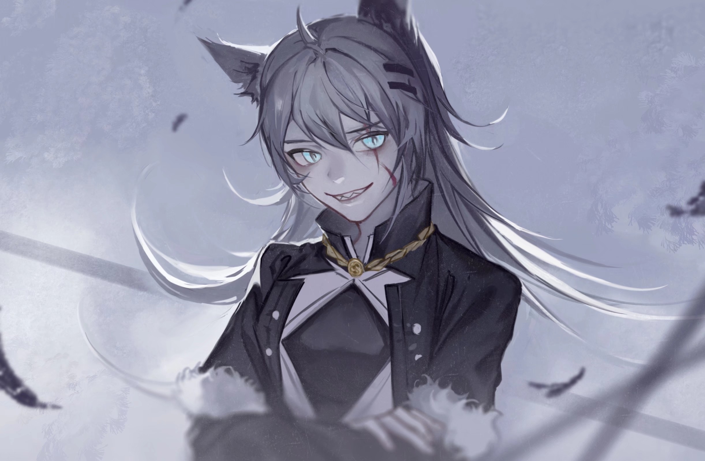 Lappland from Arknights HD Wallpaper