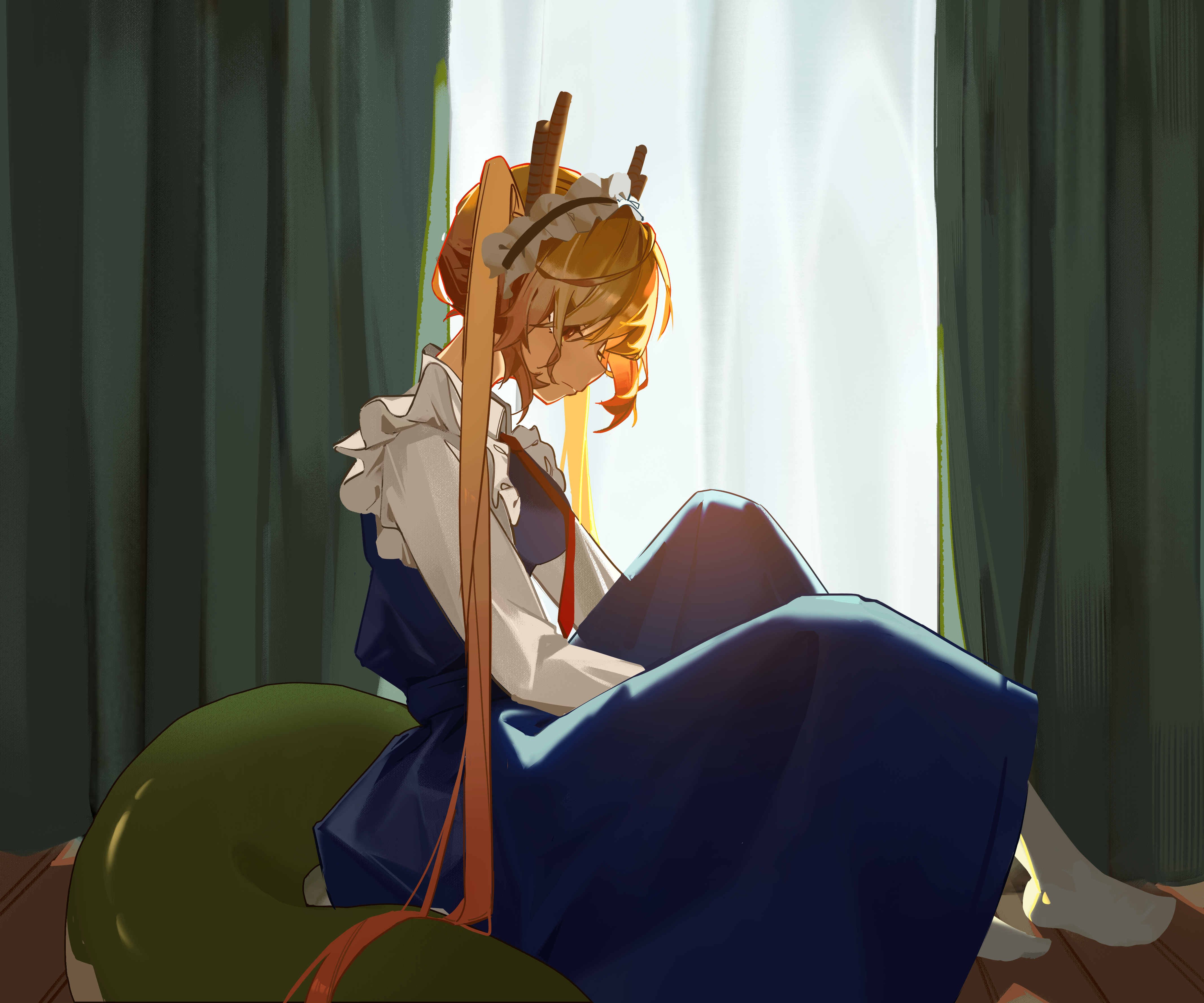 Tohru from Miss Kobayashi's Dragon Maid 4K HD Wallpaper