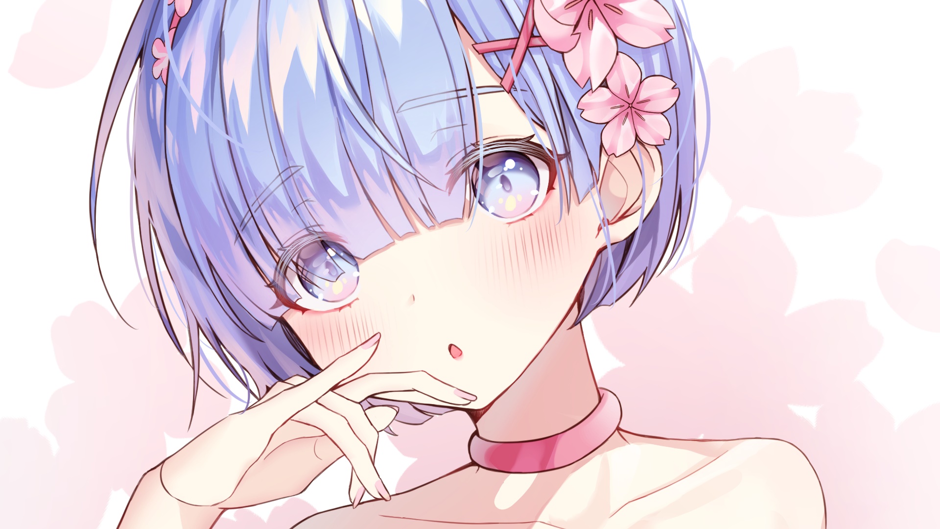 Rem from Re:ZERO -Starting Life In Another World- HD Wallpaper