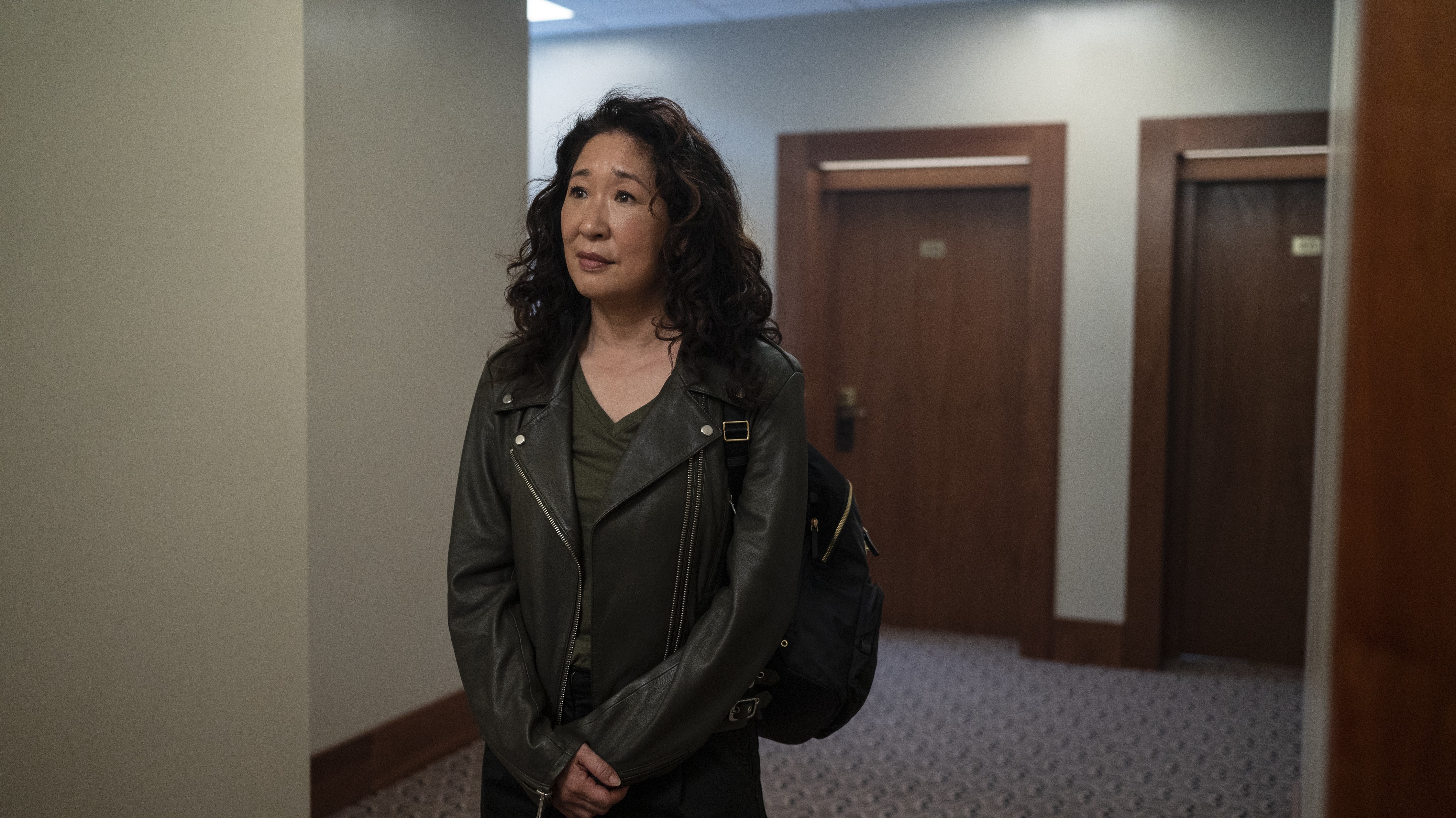 Sandra Oh from Killing Eve 4K HD Wallpaper