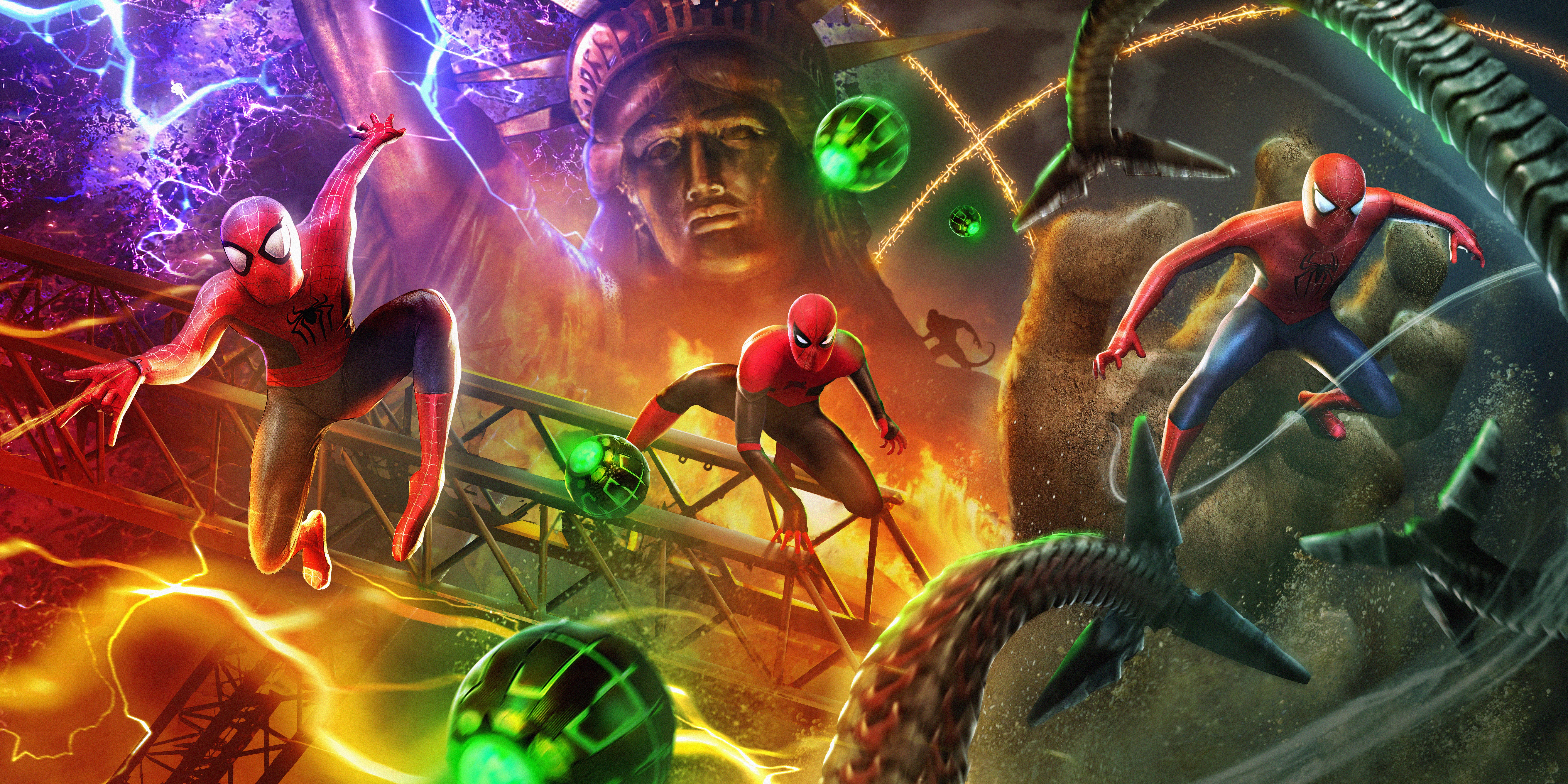 Spider-Man from Spider-Man: No Way Home 4K HD Wallpaper