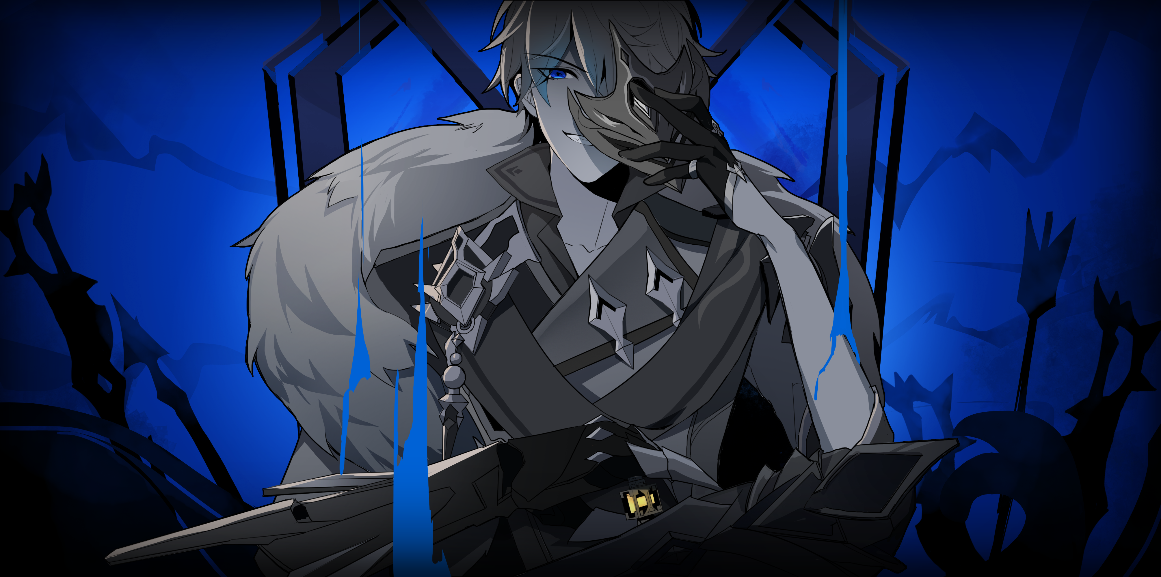 Tartaglia Childe from Genshin Impact HD Wallpaper