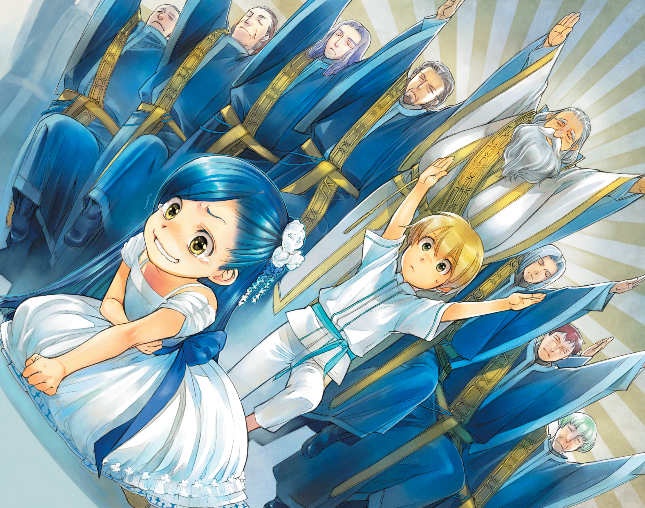 Myne and Lutz from Ascendance of a Bookworm HD Wallpaper