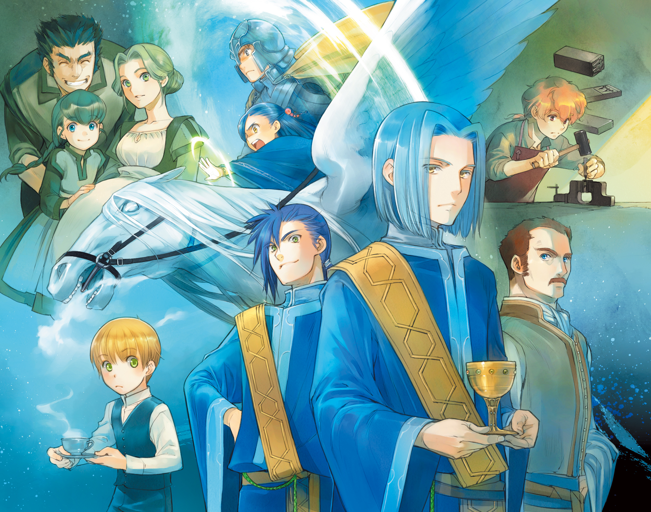 Ascendance Of A Bookworm Characters HD Wallpaper