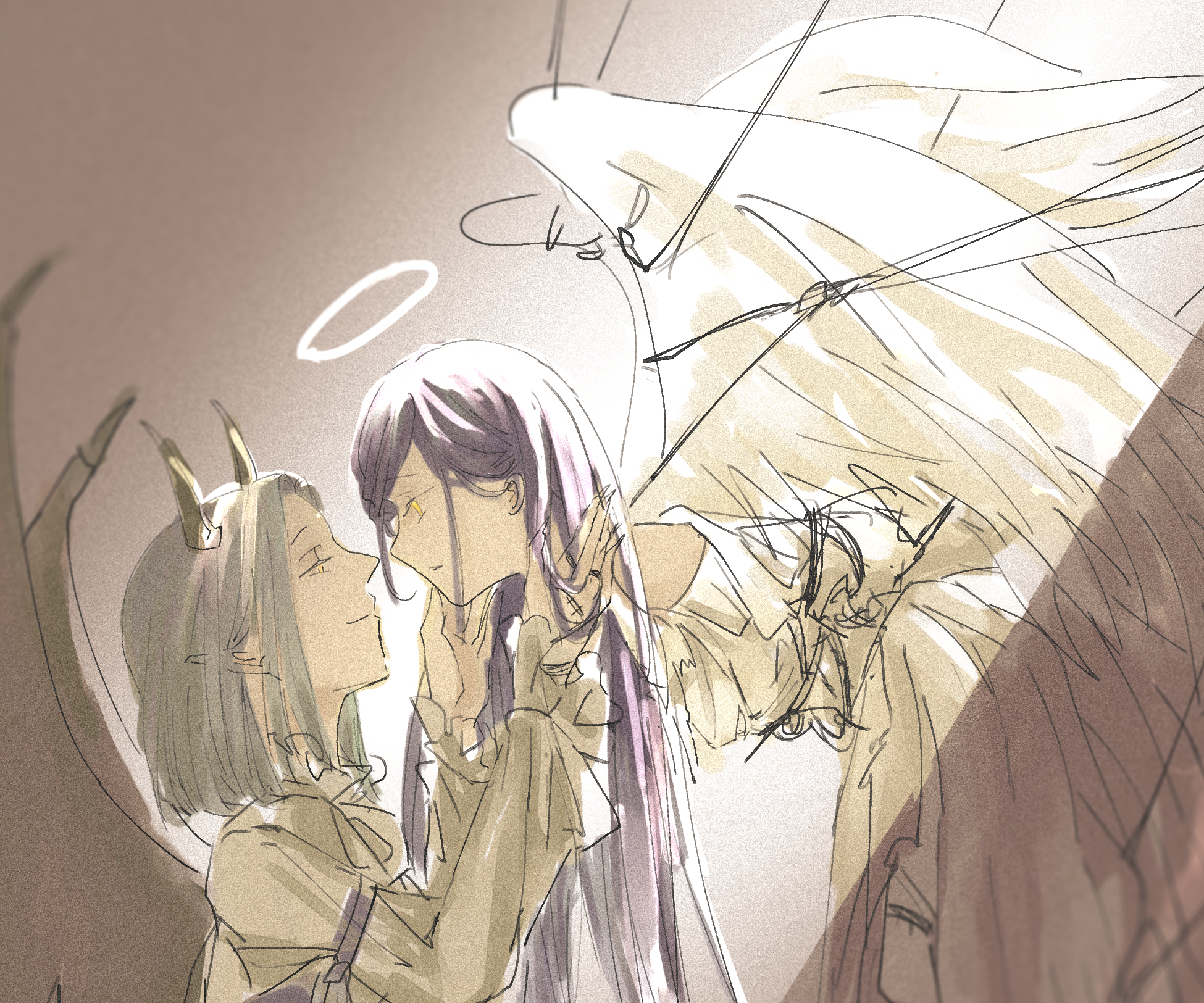 Myne and Ferdinand from Ascendance Of A Bookworm HD Wallpaper