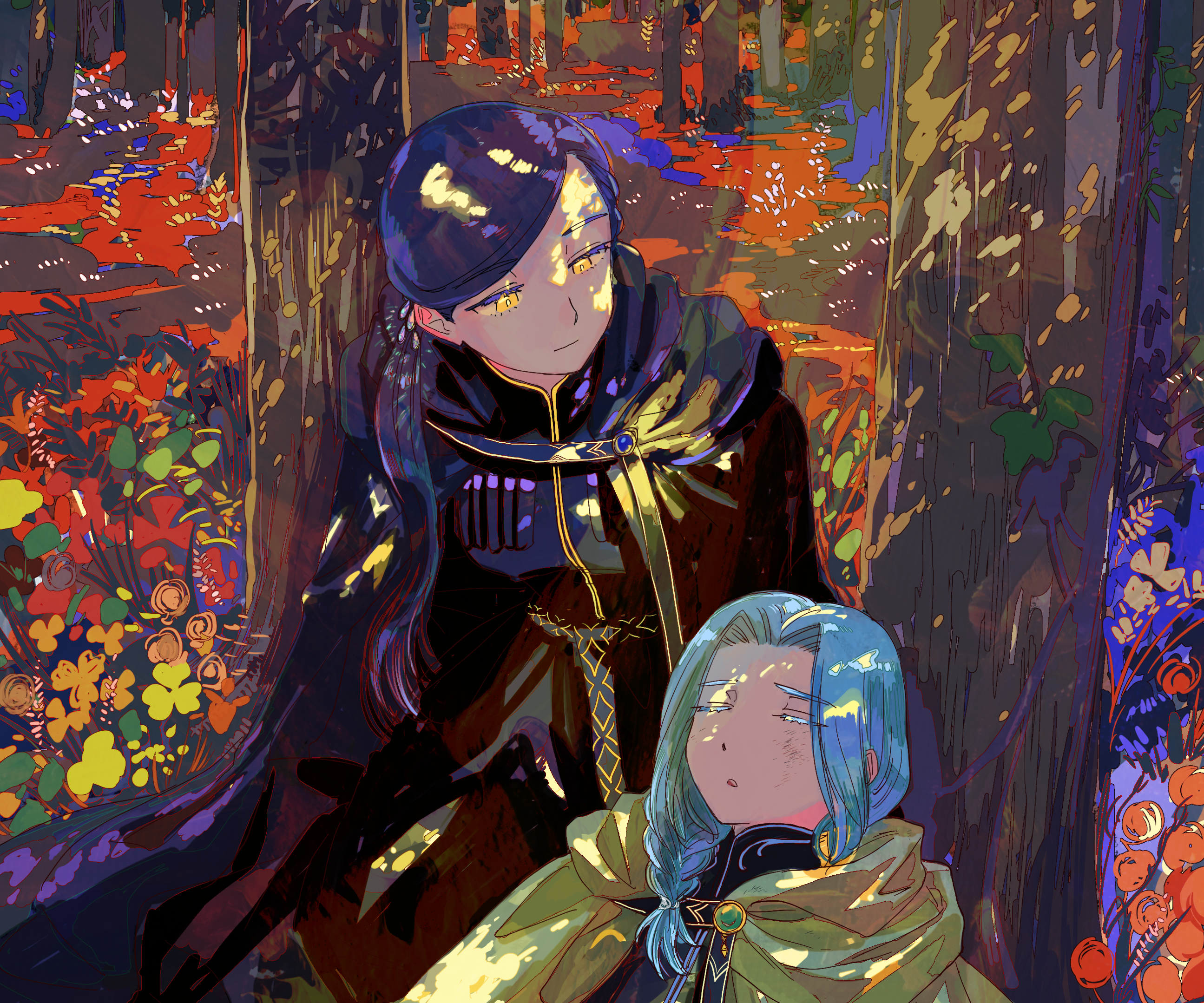 Myne and Ferdinand from Ascendance of a Bookworm HD Wallpaper