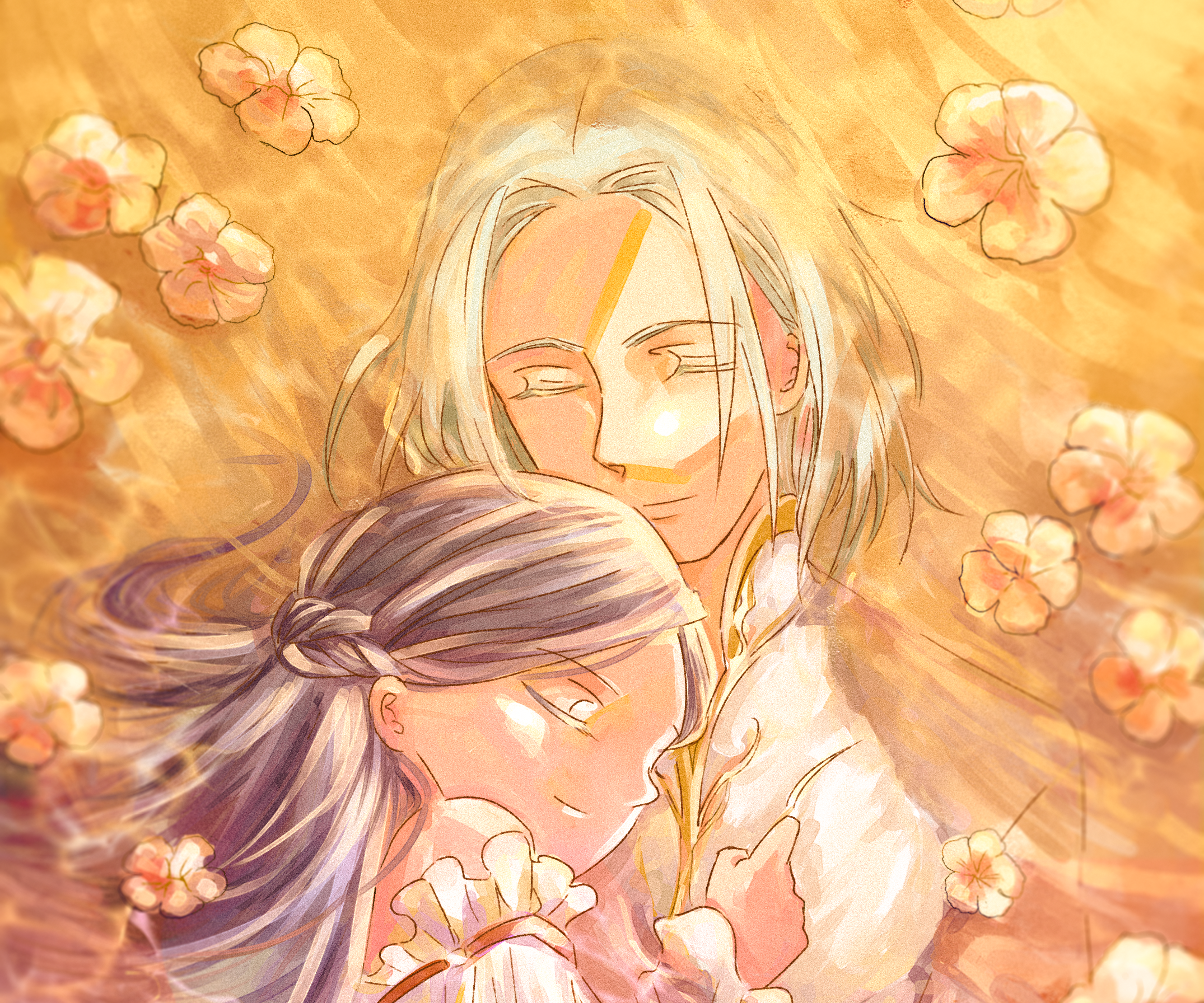 Myne and Ferdinand from Ascendance of a Bookworm HD Wallpaper