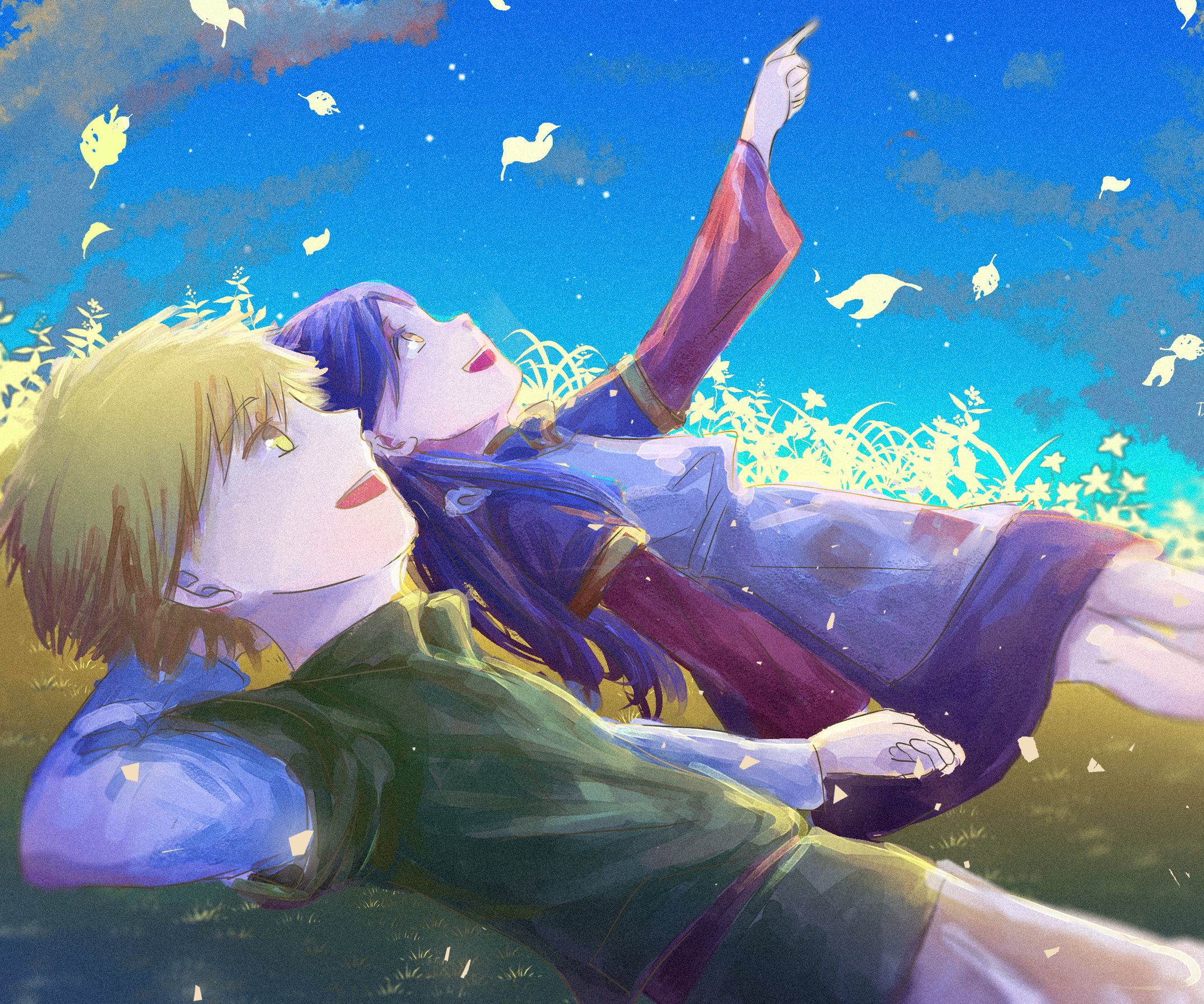 Lutz and Myne from Ascendance of a Bookworm HD Wallpaper