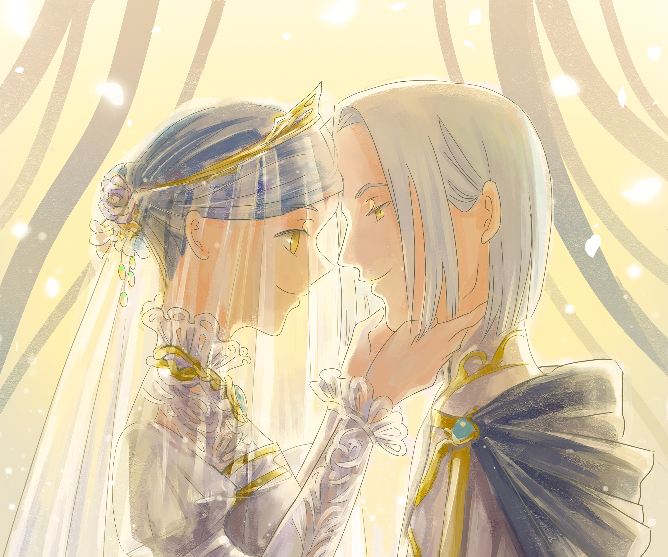 Ferdinand and Myne from Ascendance of a Bookworm HD Wallpaper
