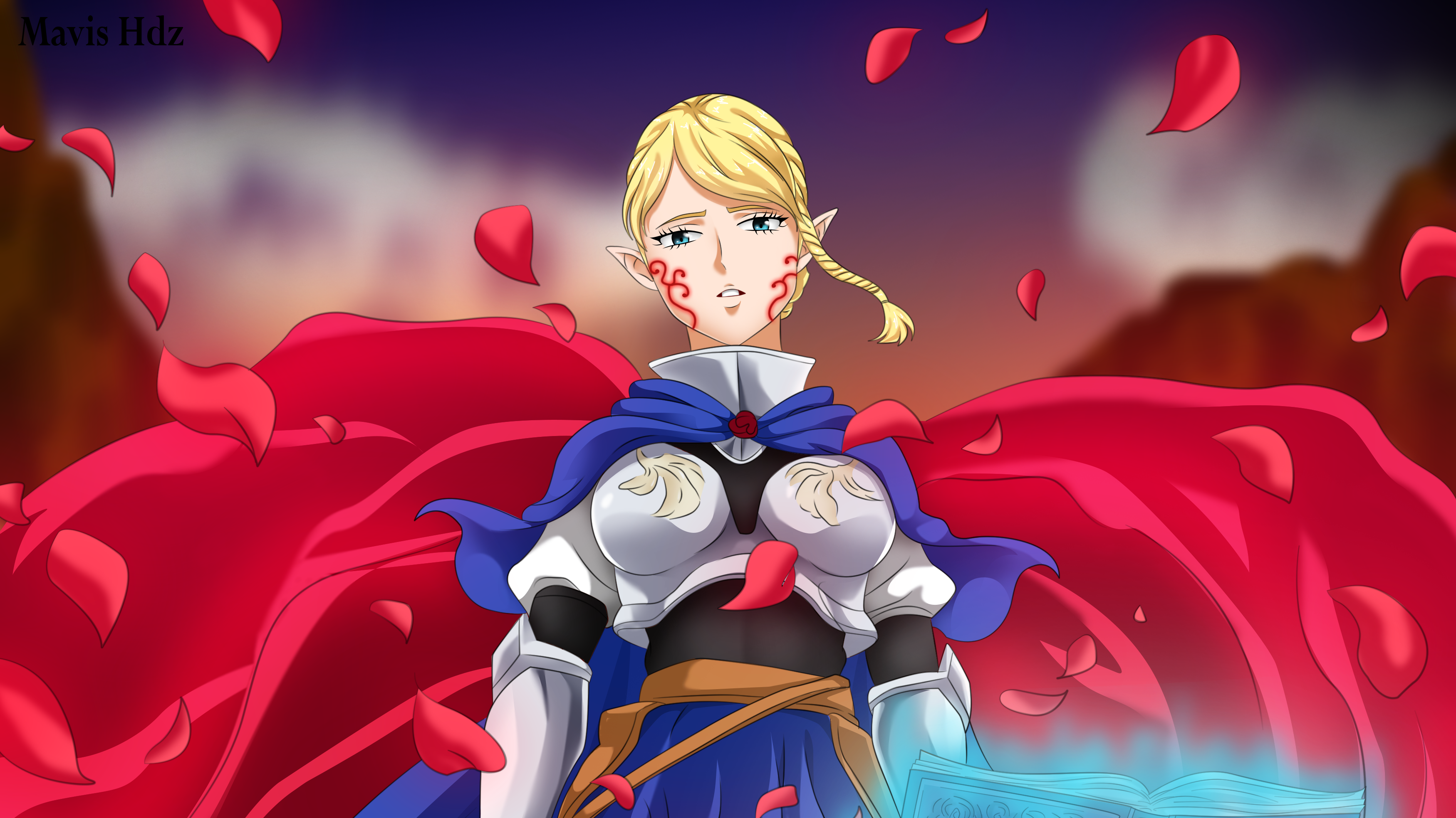 Charlotte Roselei from Black Clover HD Wallpaper