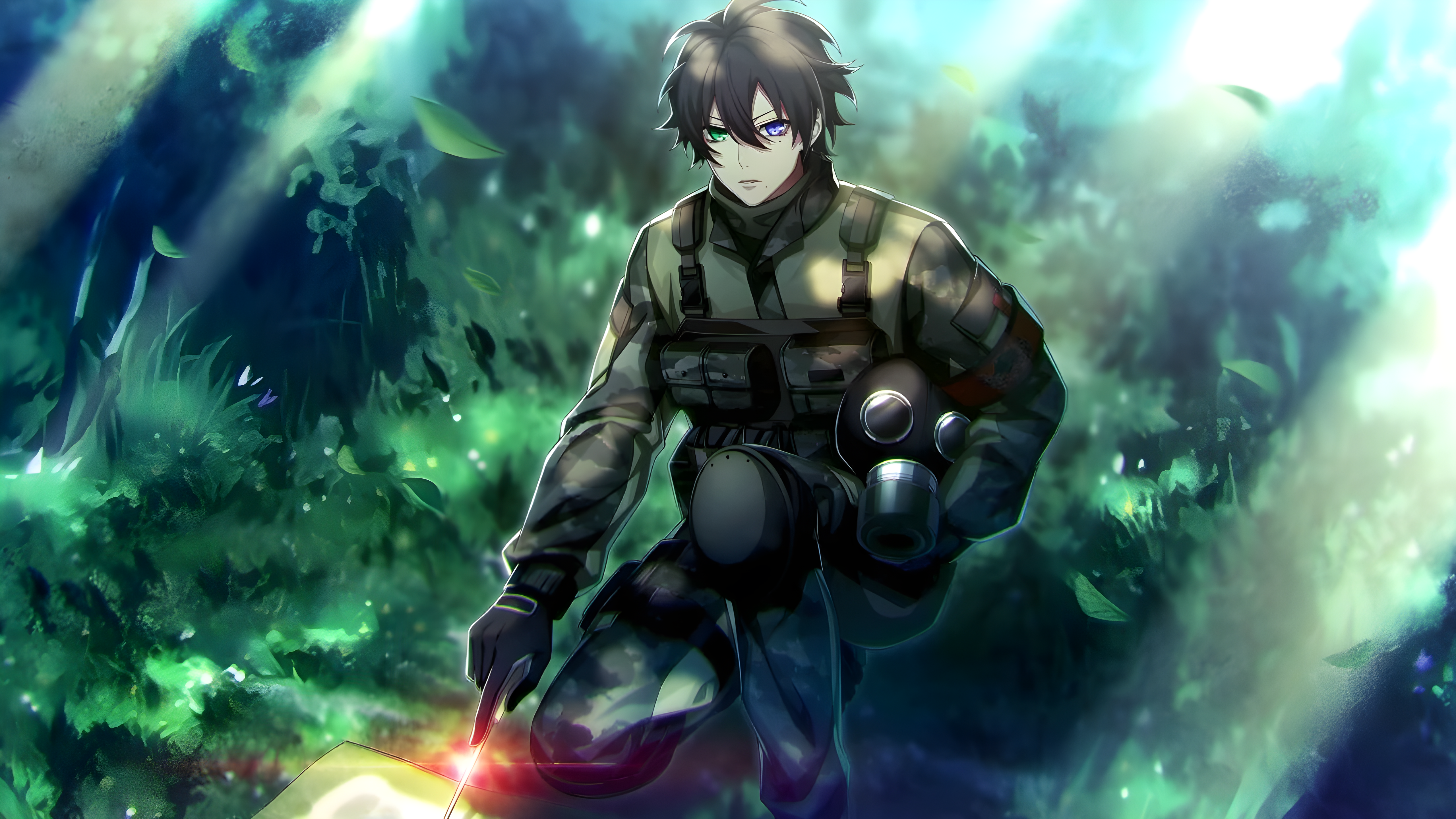 Saburo Yamada from Hypnosis Mic 4K HD Wallpaper