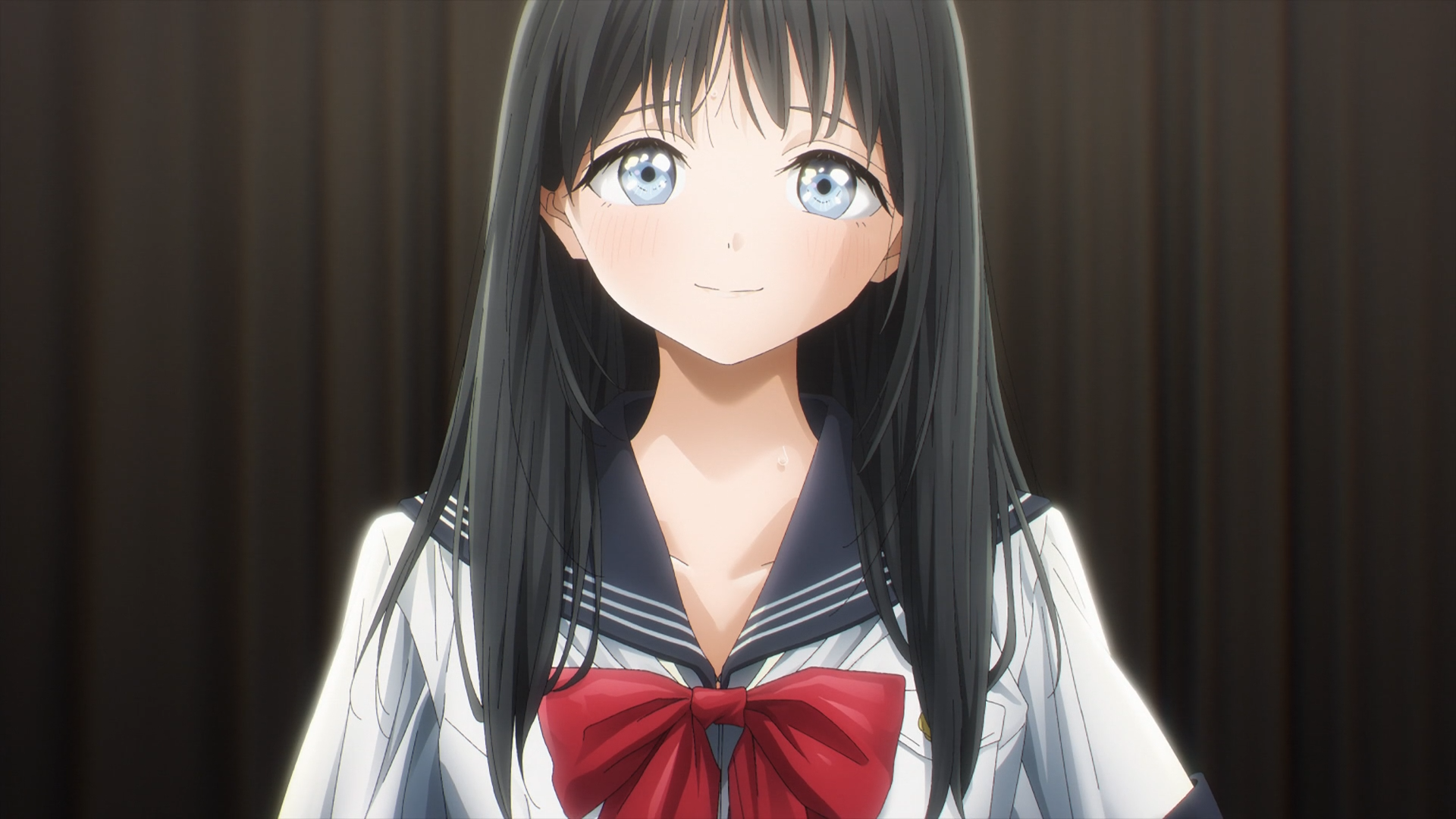 Komichi Akebi from Akebi's Sailor Uniform HD Wallpaper