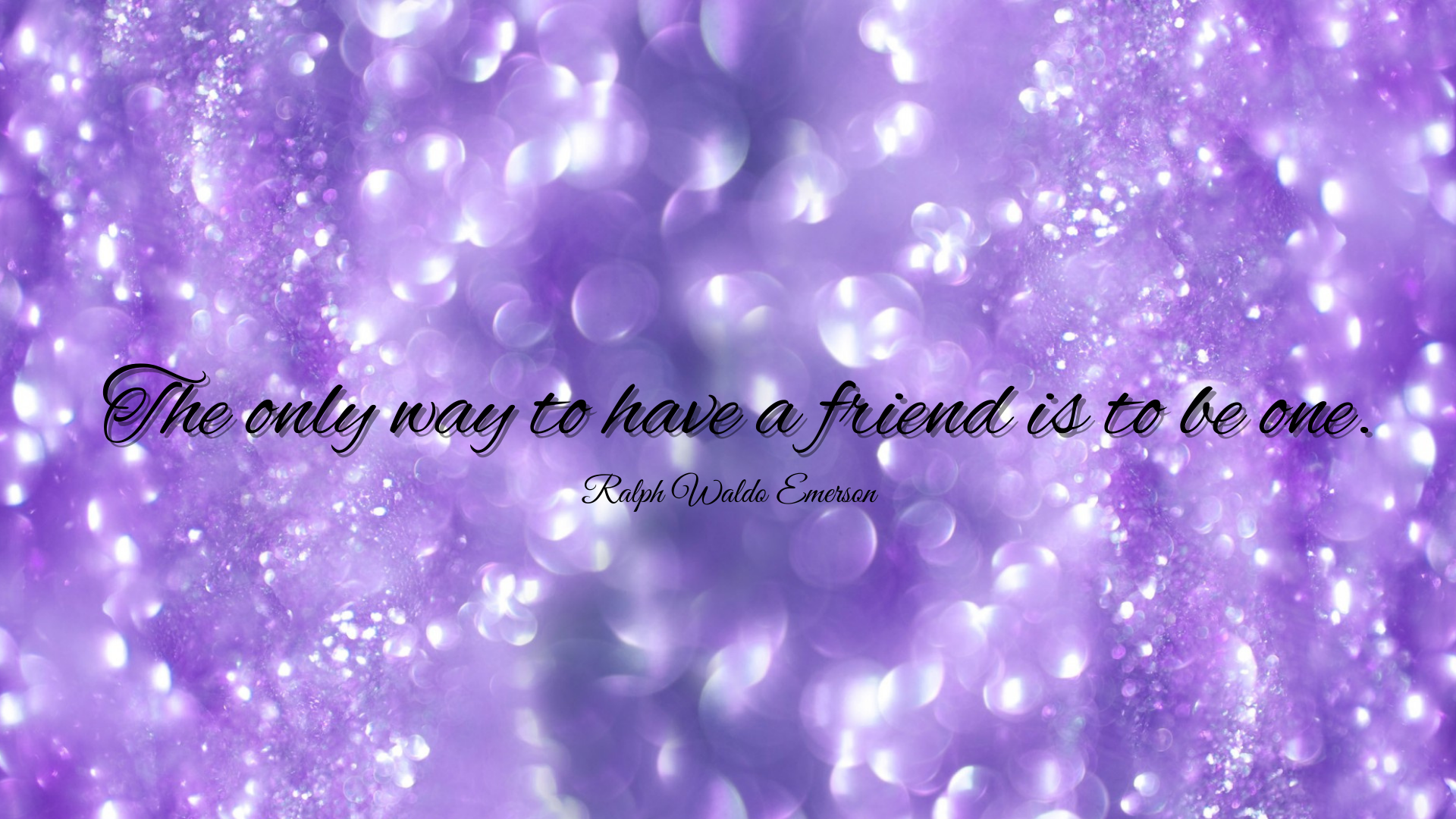 Quote by Ralph Waldo Emerson HD Wallpaper