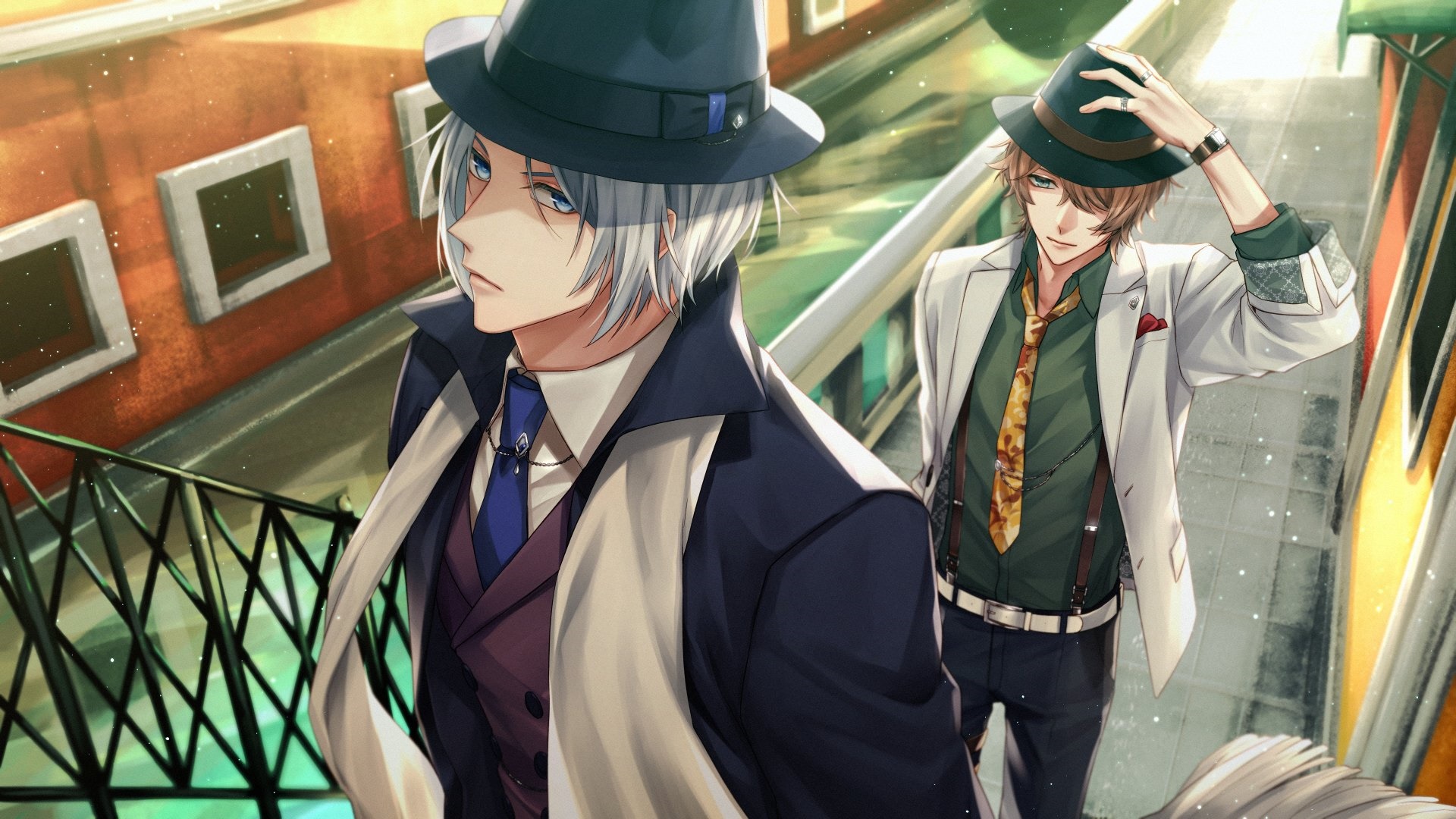 Dante Falzone and Nicola Francesca from Piofiore No Bansho HD Wallpaper