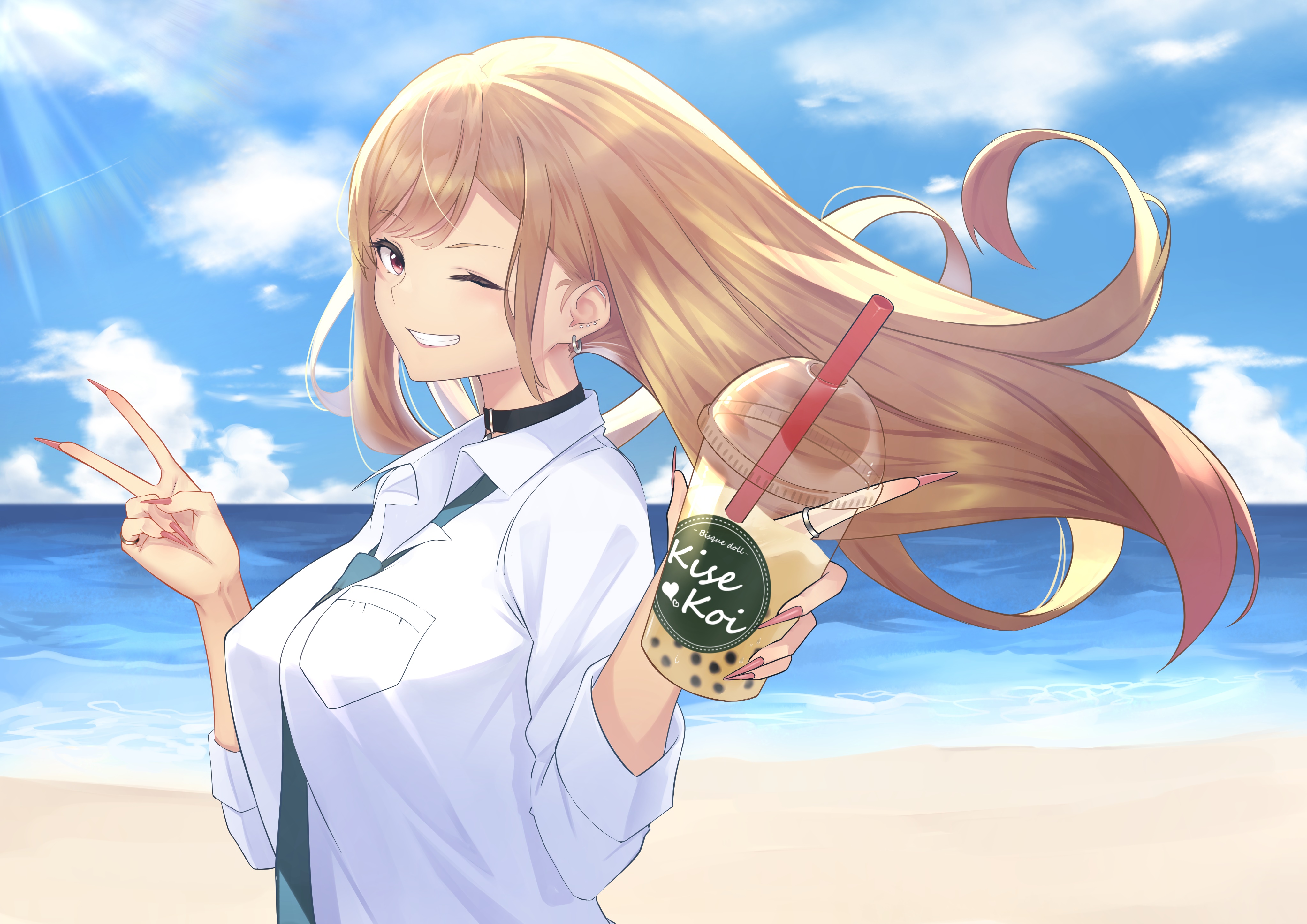 Marin Kitagawa from My Dress-Up Darling 4K HD Wallpaper